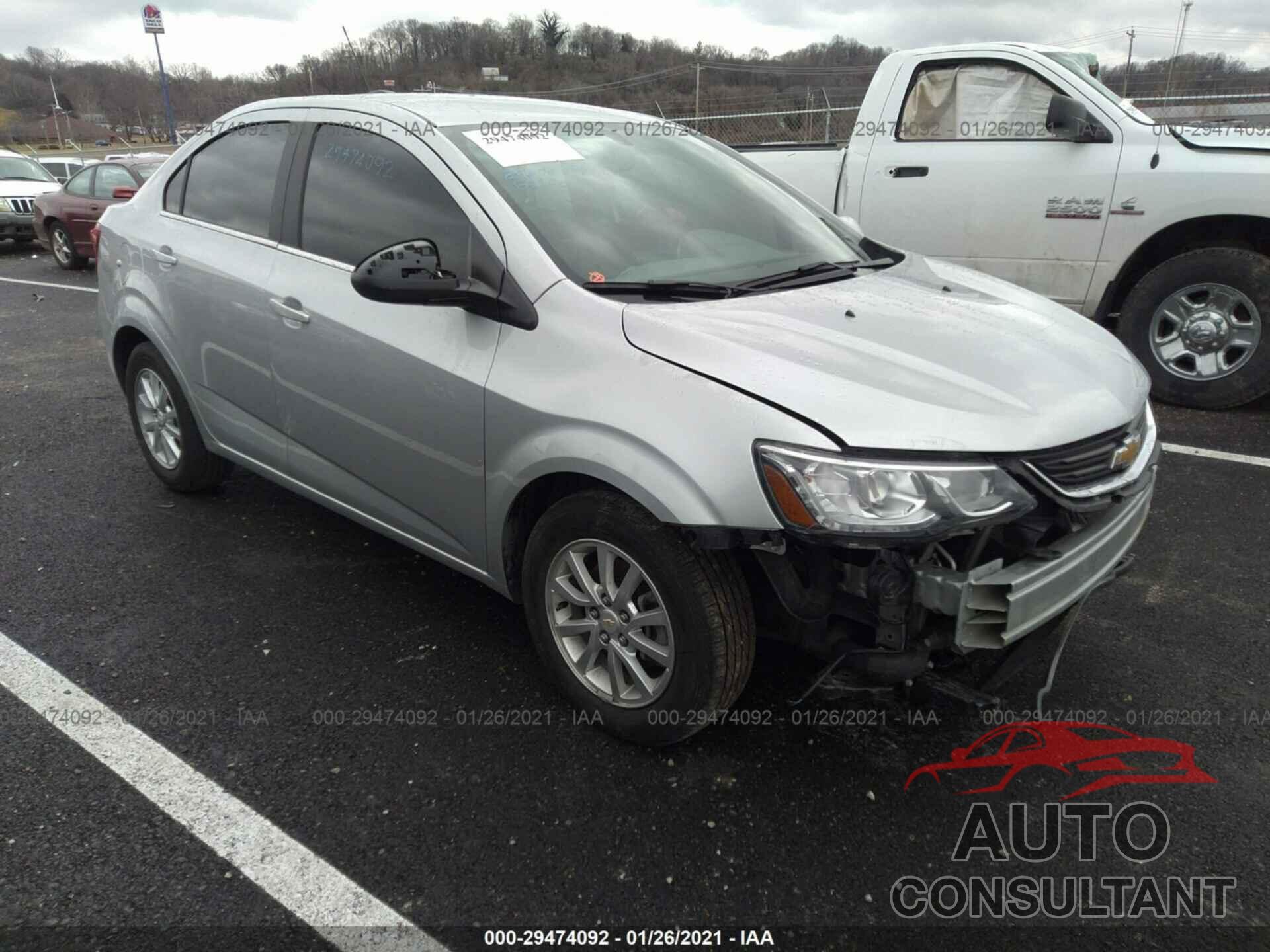CHEVROLET SONIC 2020 - 1G1JD5SB0L4101551