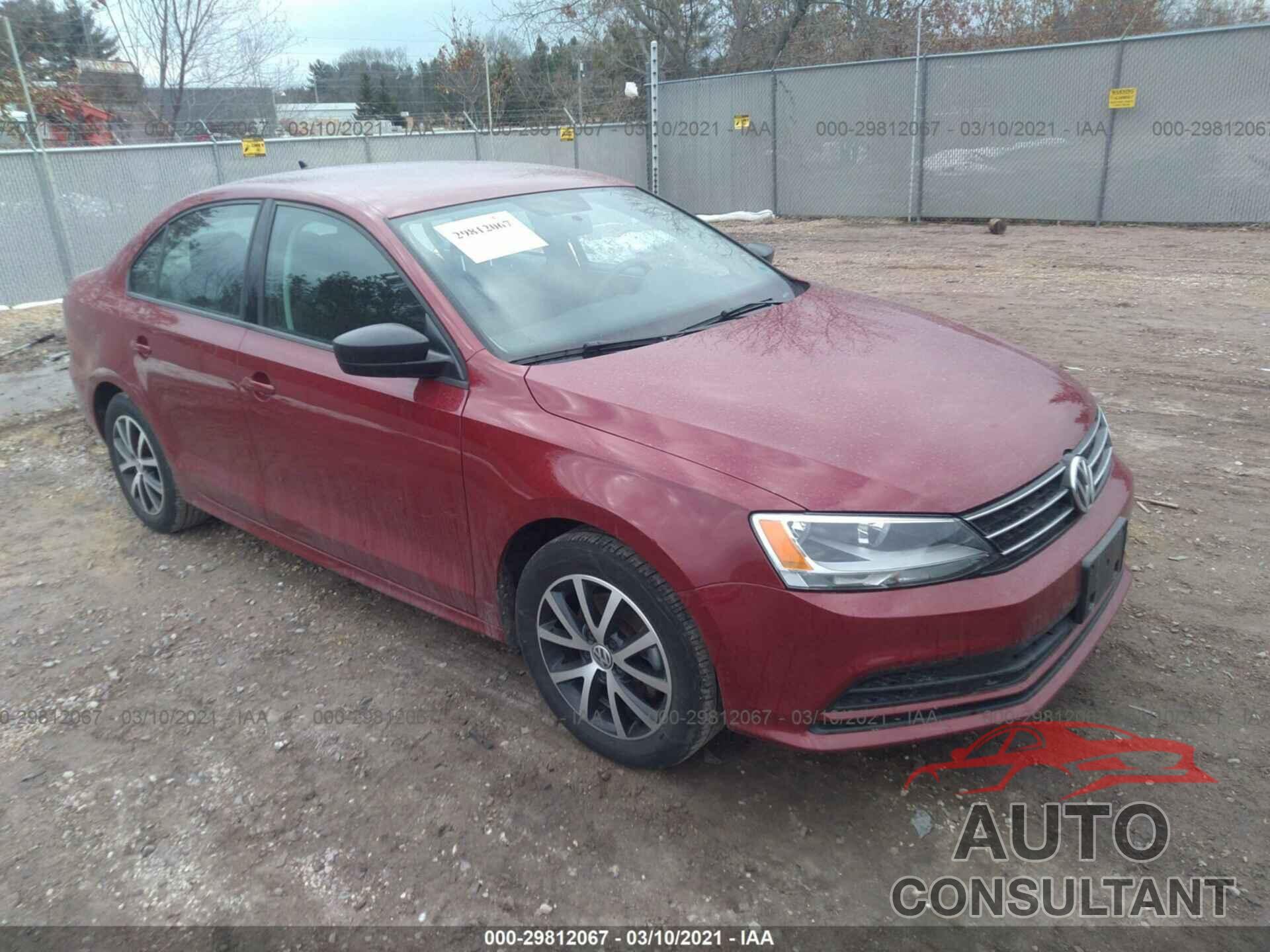 VOLKSWAGEN JETTA SEDAN 2016 - 3VWB67AJ3GM413185