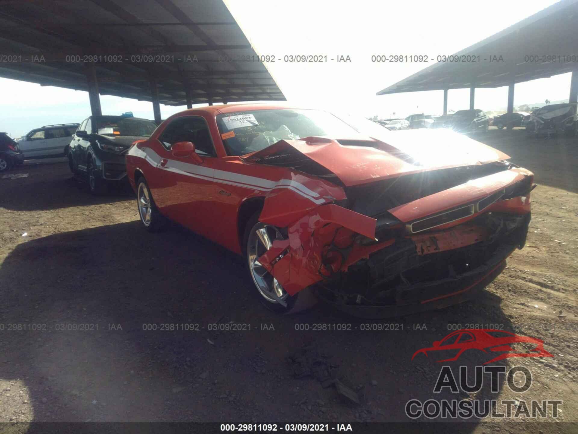 DODGE CHALLENGER 2016 - 2C3CDZBT3GH315298