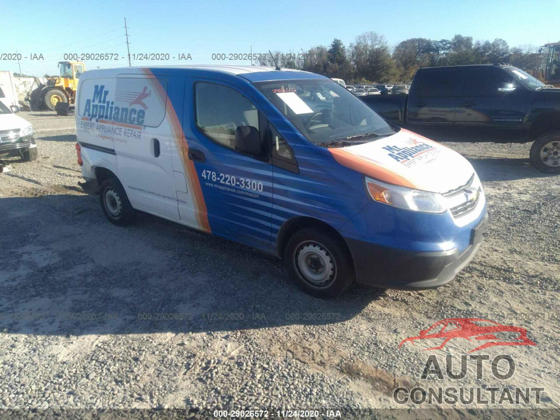 CHEVROLET CITY EXPRESS CARGO VAN 2015 - 3N63M0YN8FK725216