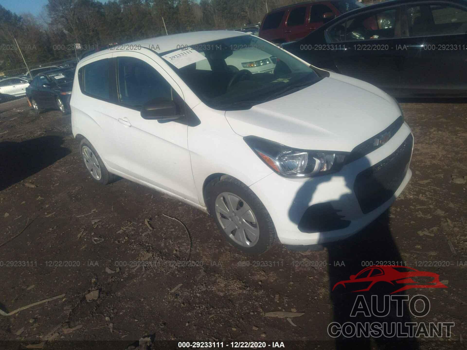 CHEVROLET SPARK 2016 - KL8CB6SA3GC595752