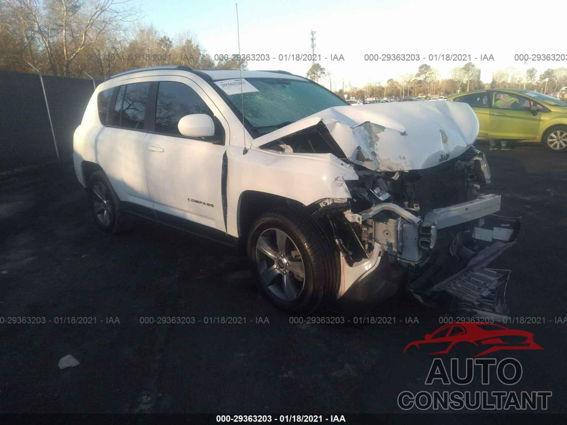 JEEP COMPASS 2017 - 1C4NJDEB4HD153408