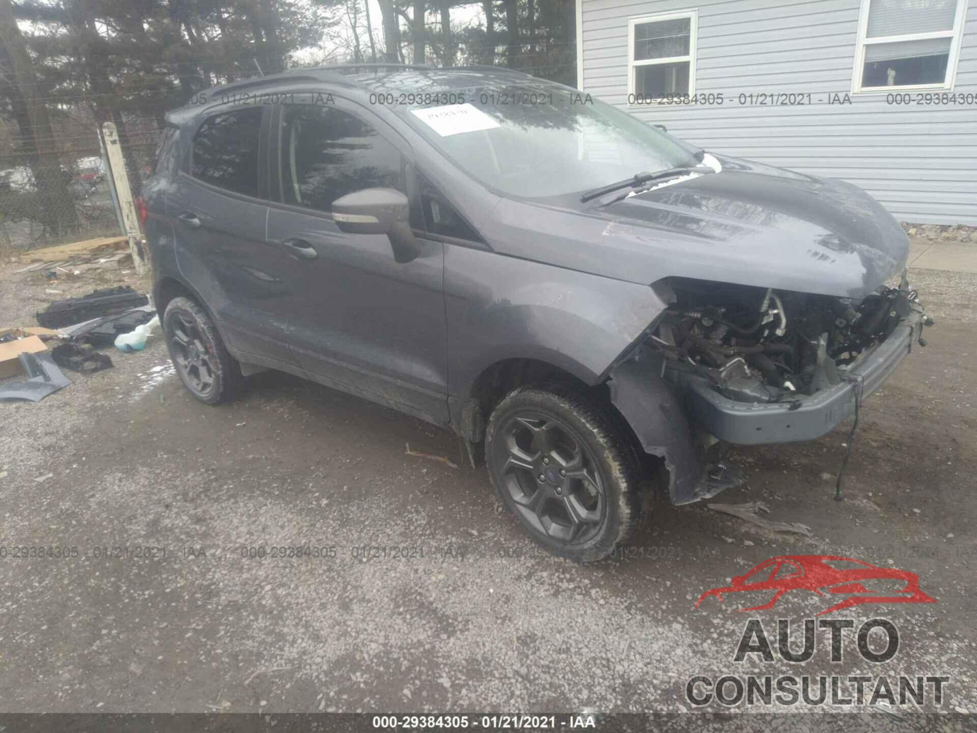 FORD ECOSPORT 2018 - MAJ6P1CL5JC182706