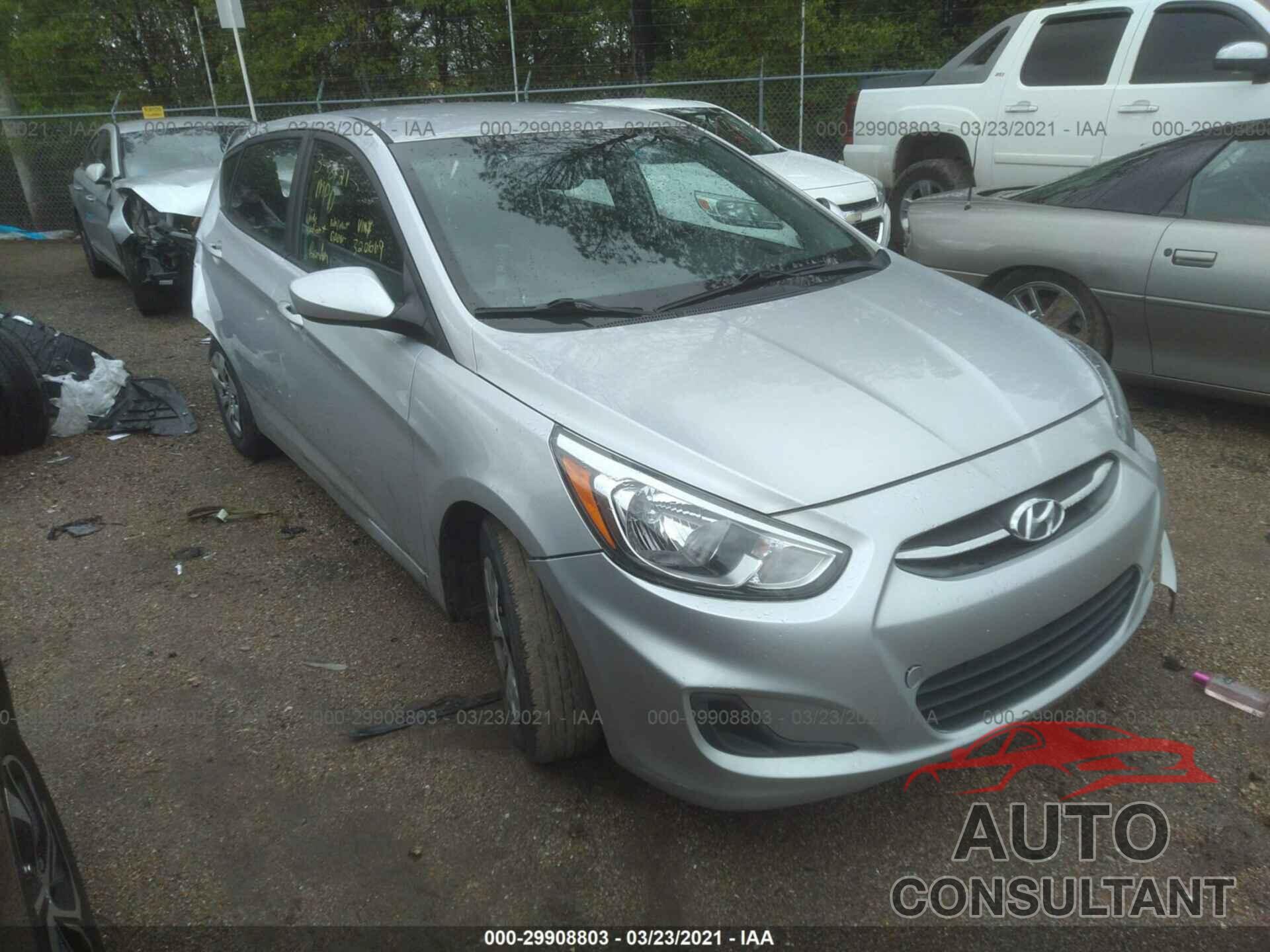 HYUNDAI ACCENT 2017 - KMHCT5AE9HU320669