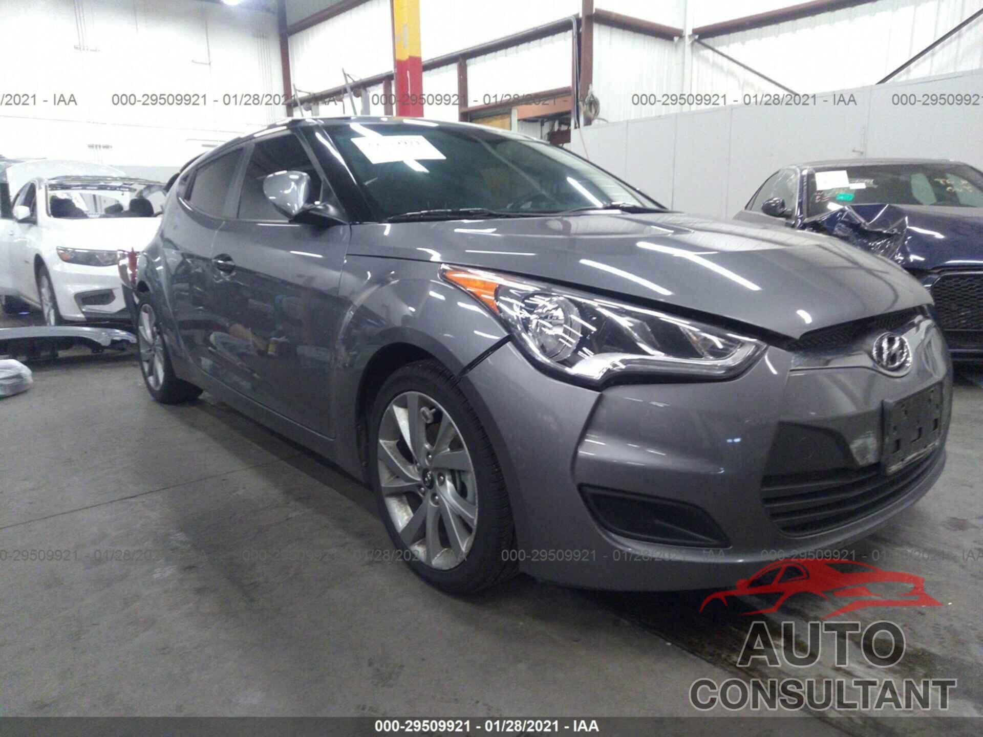 HYUNDAI VELOSTER 2016 - KMHTC6AD8GU277308