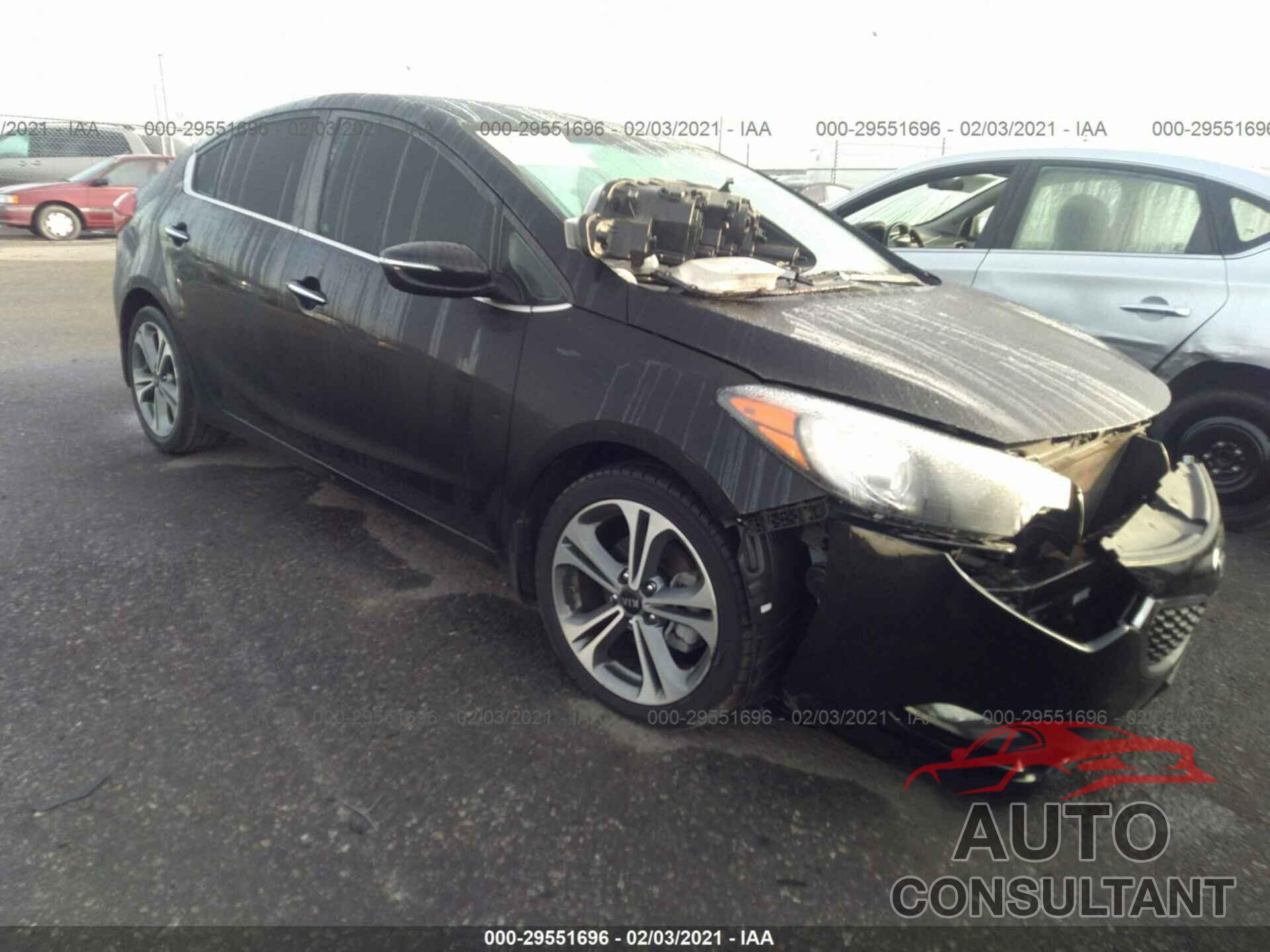 KIA FORTE 2016 - KNAFX4A84G5589730