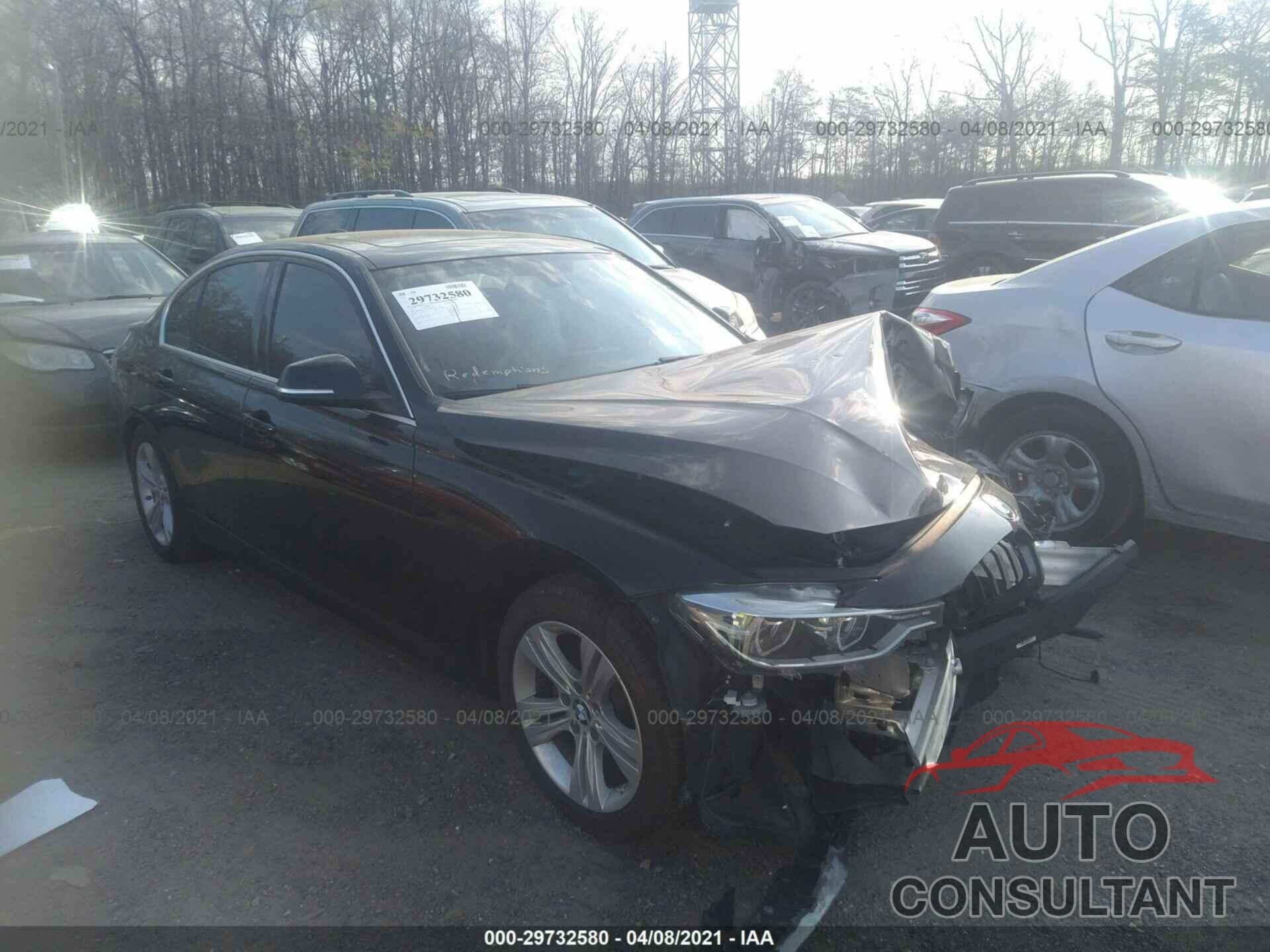 BMW 3 SERIES 2017 - WBA8D9C34HA005139