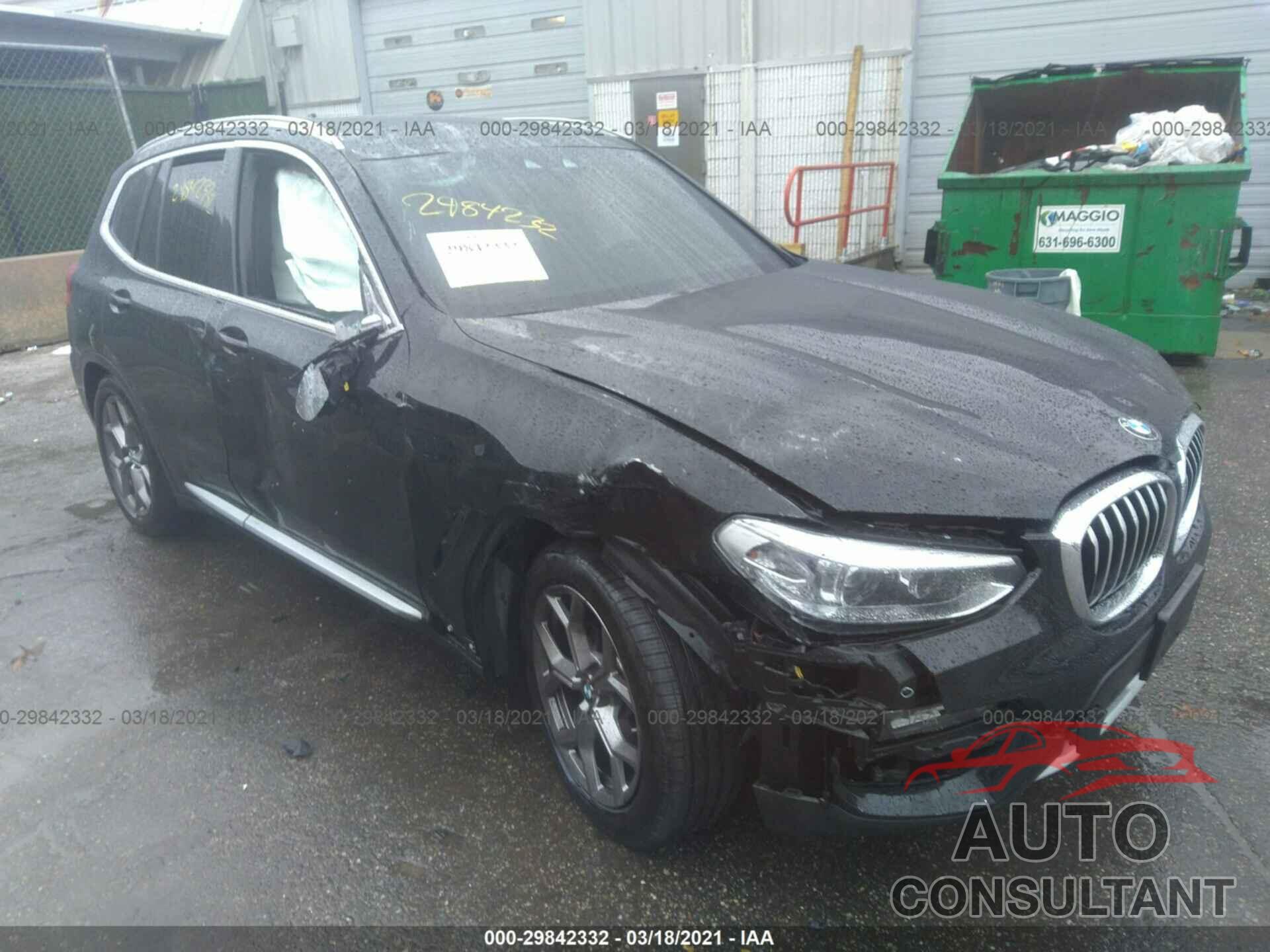 BMW X3 2021 - 5UXTY5C01M9D90625