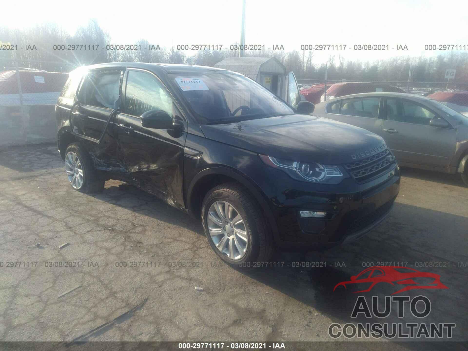 LAND ROVER DISCOVERY SPORT 2018 - SALCP2RX9JH769693