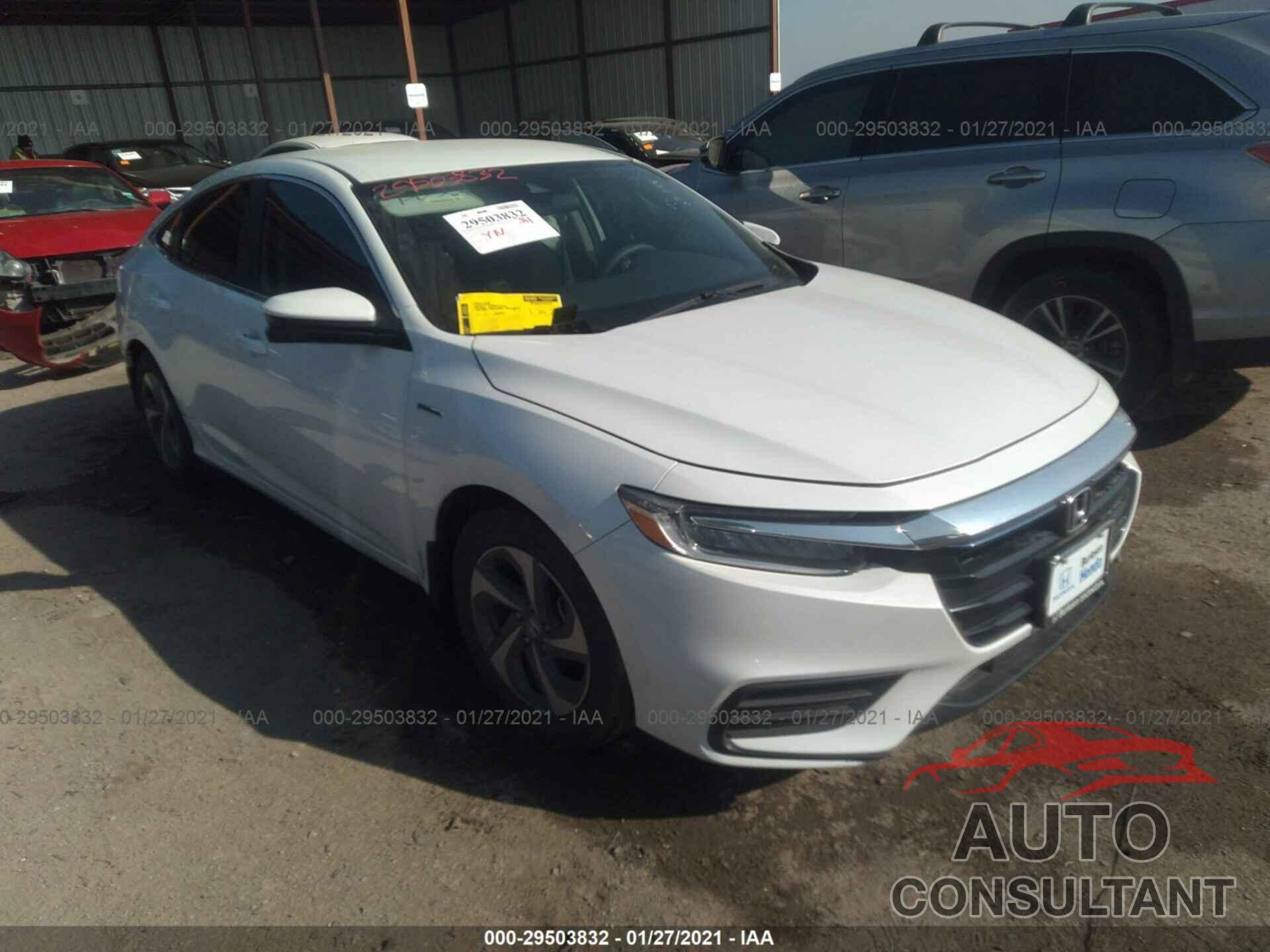 HONDA INSIGHT 2020 - 19XZE4F54LE005541