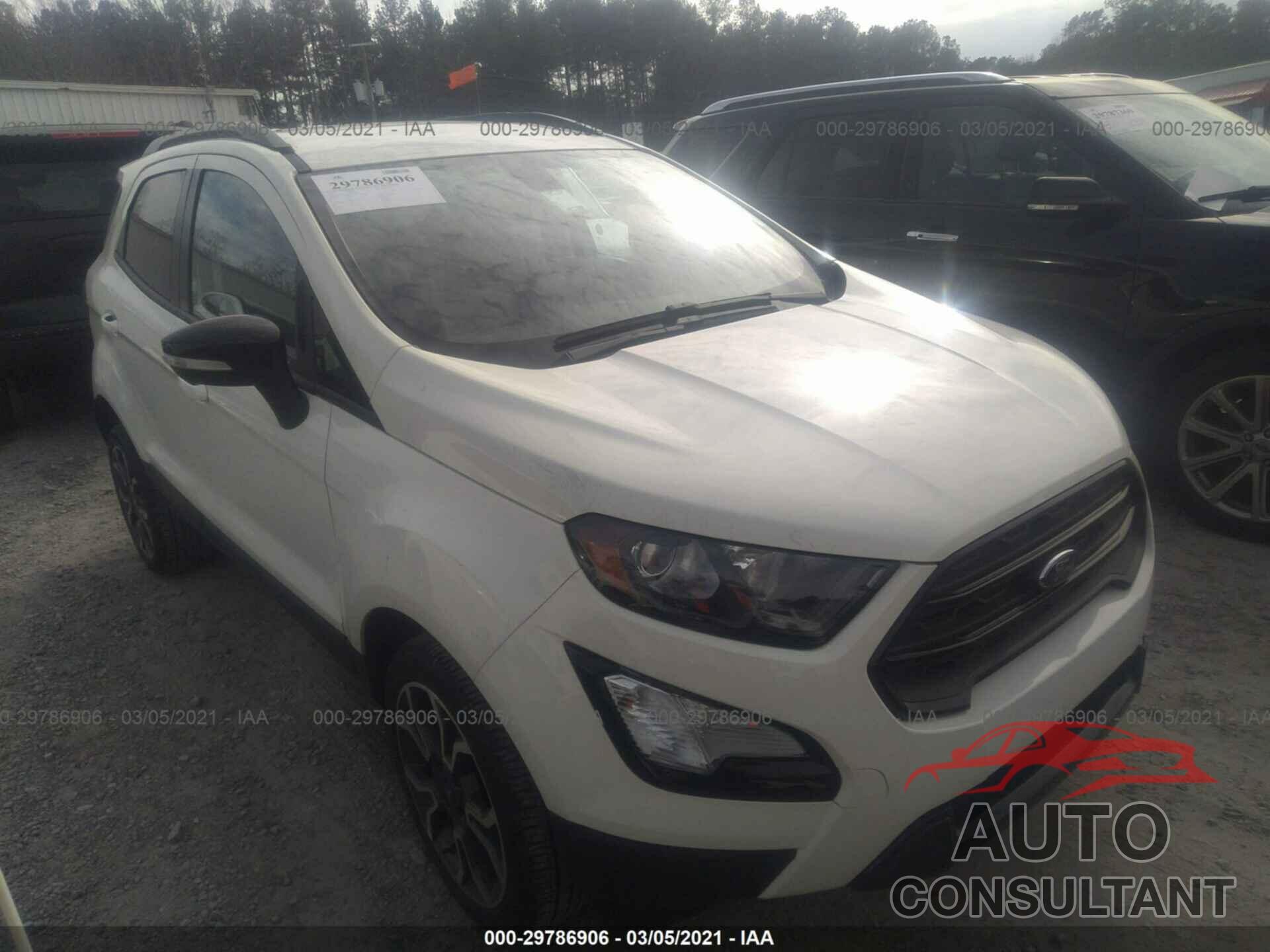 FORD ECOSPORT 2020 - MAJ6S3JL8LC345588