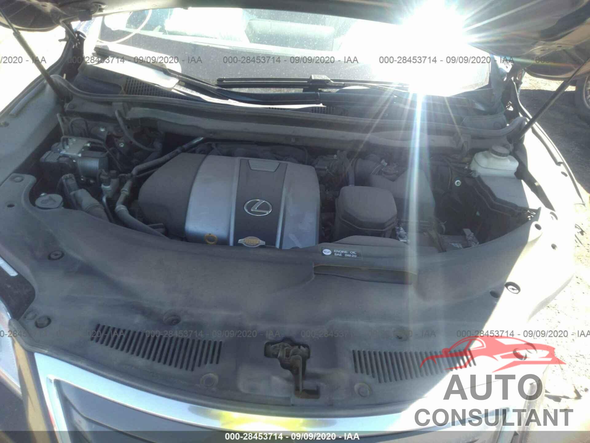 LEXUS RX 350 2016 - 2T2BZMCA8GC001919