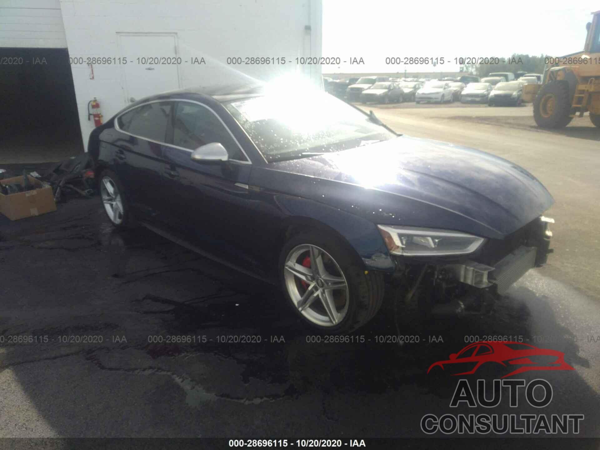 AUDI S5 SPORTBACK 2019 - WAUC4CF56KA071896