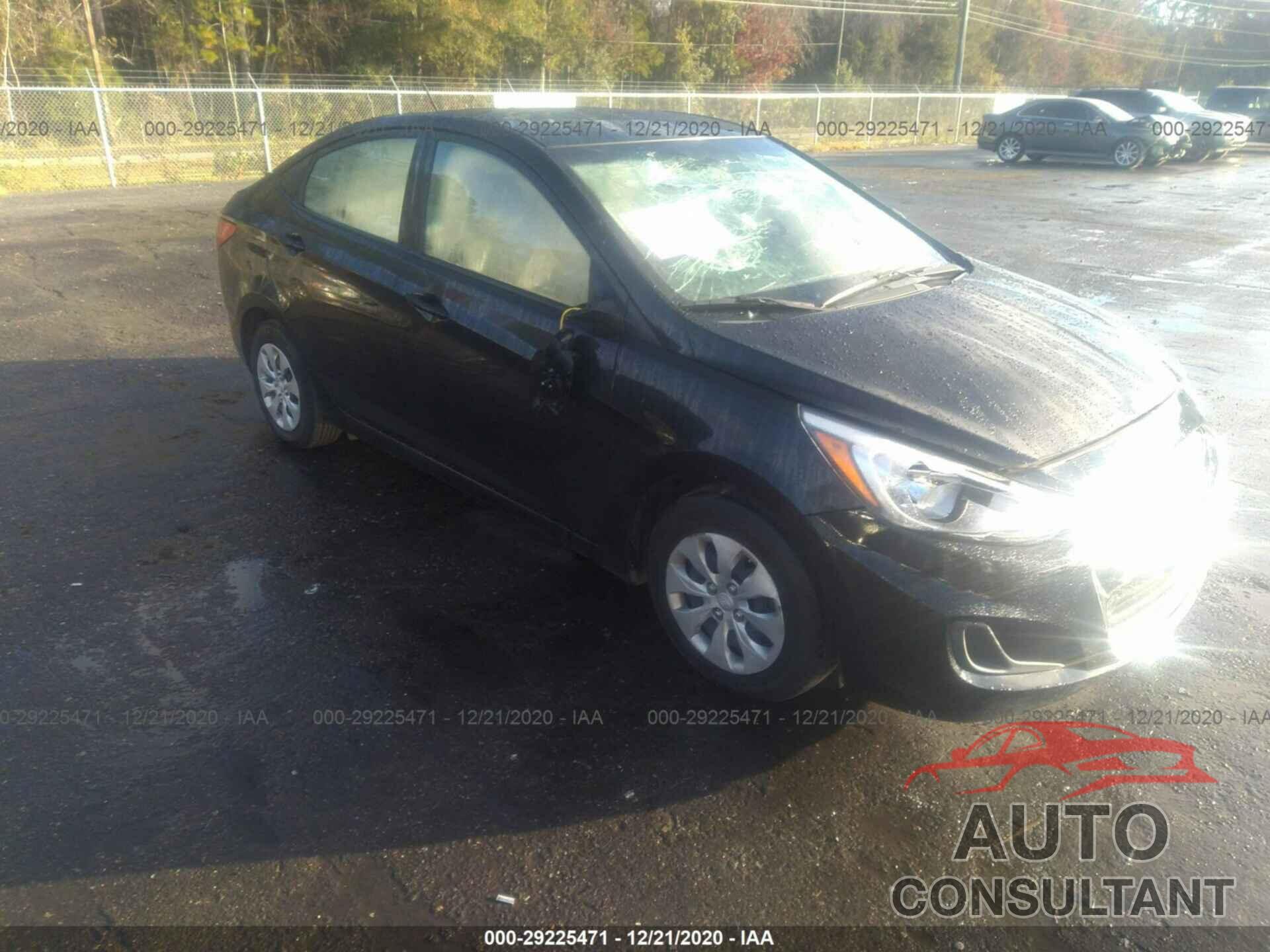 HYUNDAI ACCENT 2017 - KMHCT4AE7HU358881