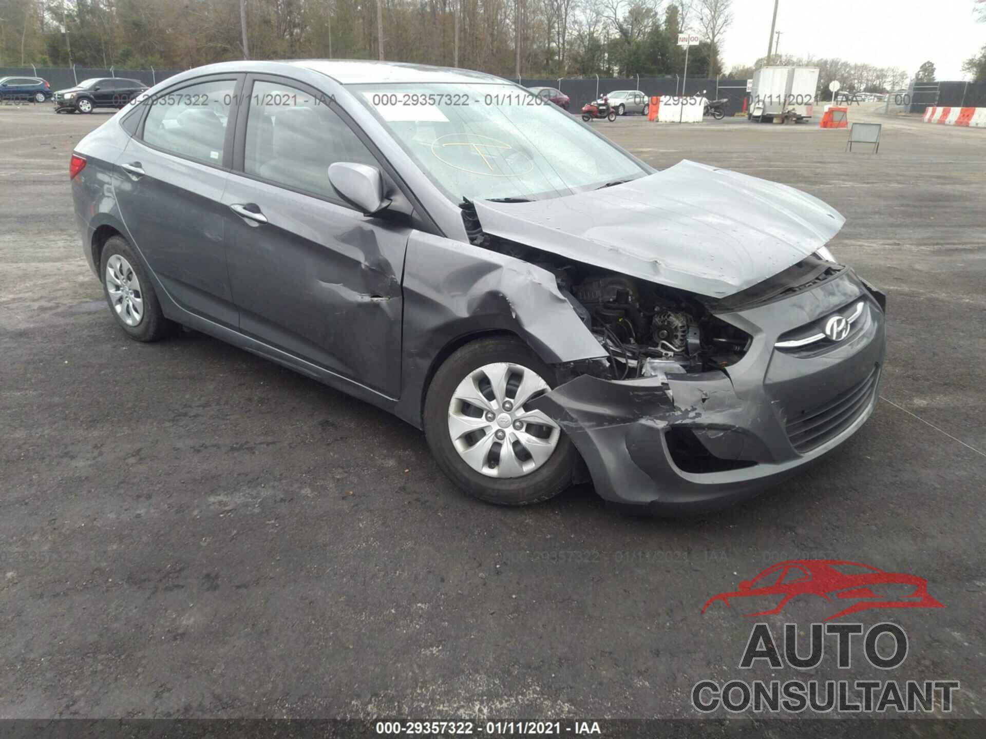 HYUNDAI ACCENT 2017 - KMHCT4AE5HU242854