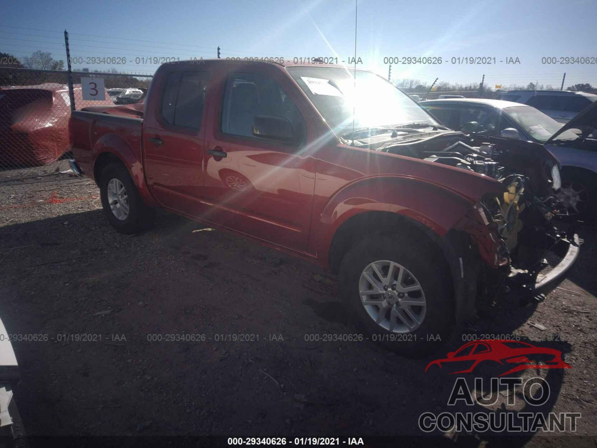 NISSAN FRONTIER 2018 - 1N6AD0ER1JN727018