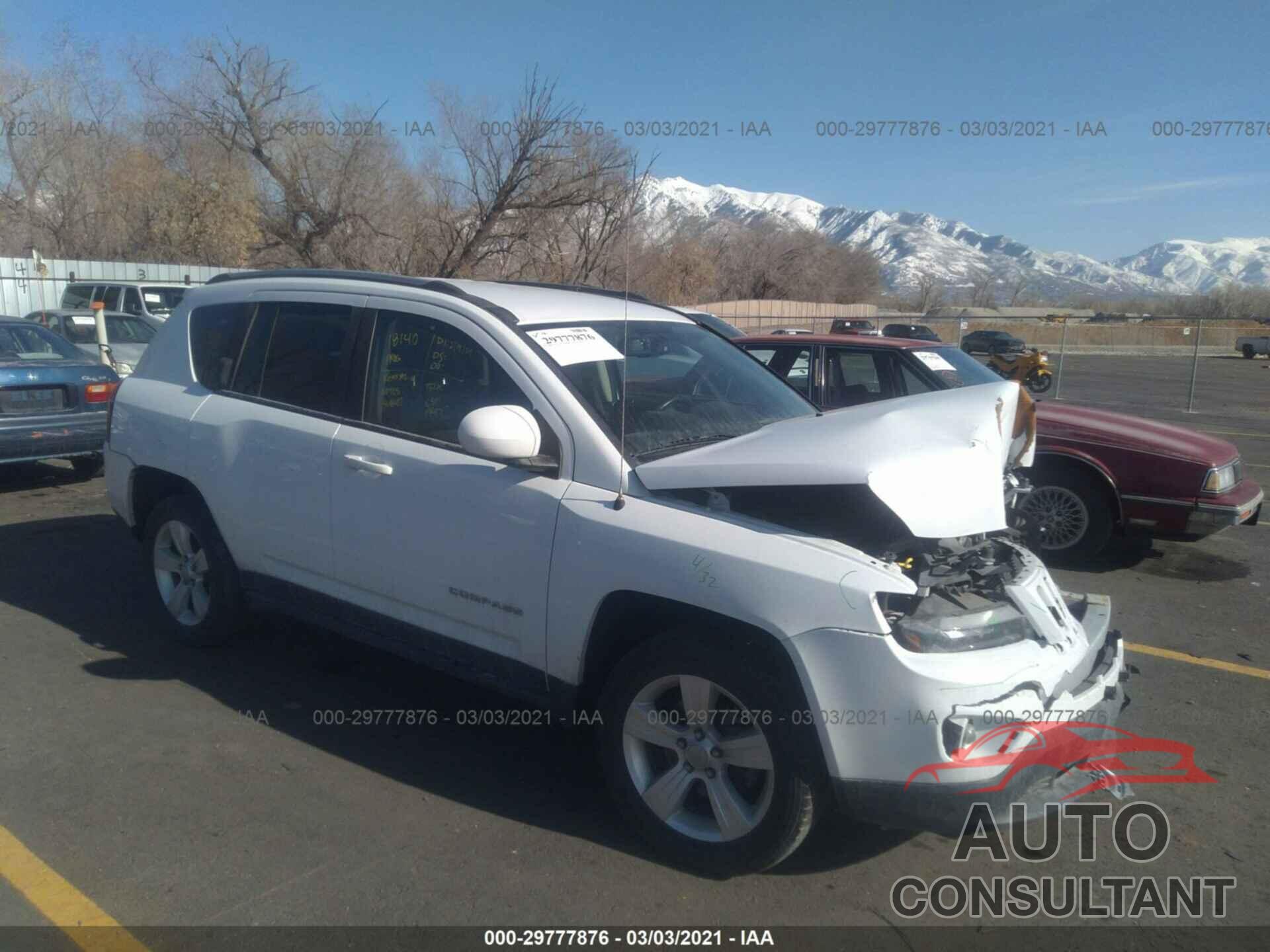 JEEP COMPASS 2017 - 1C4NJDEBXHD162405