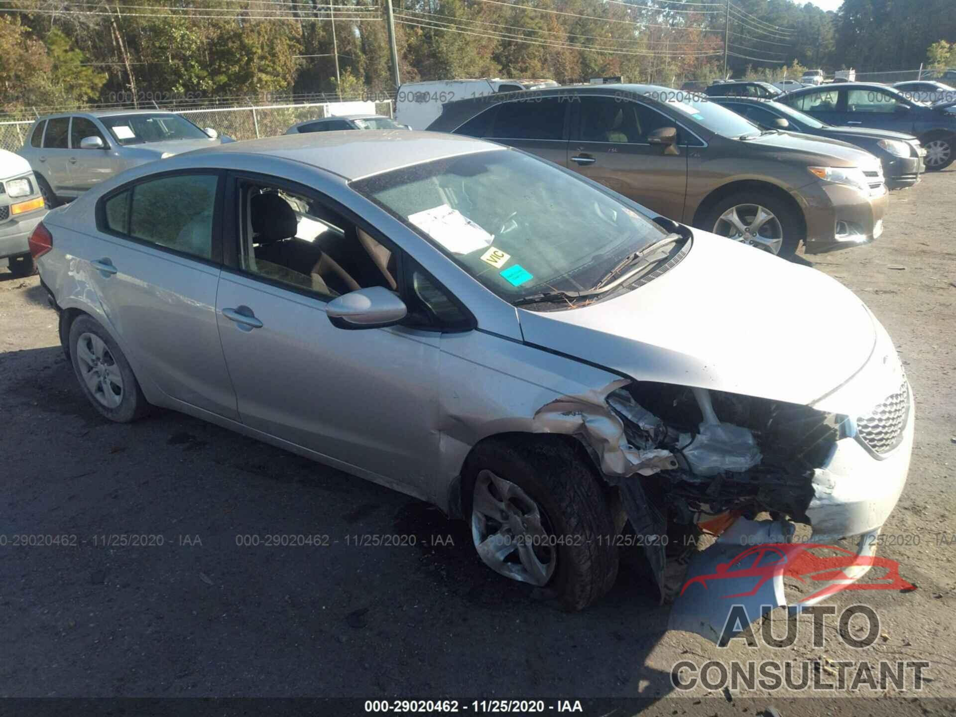 KIA FORTE 2016 - KNAFK4A66G5441835