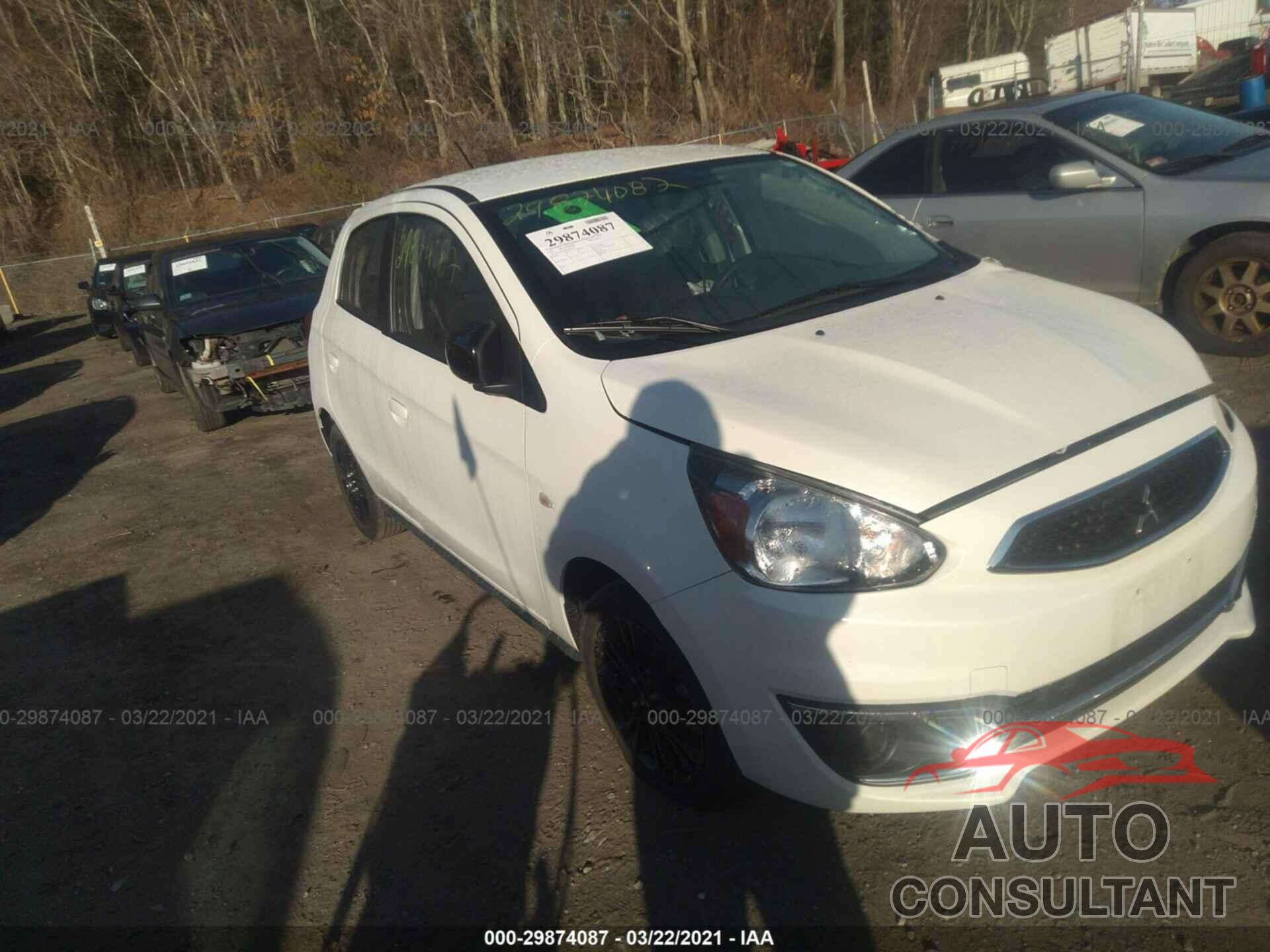 MITSUBISHI MIRAGE 2019 - ML32A5HJ9KH012753