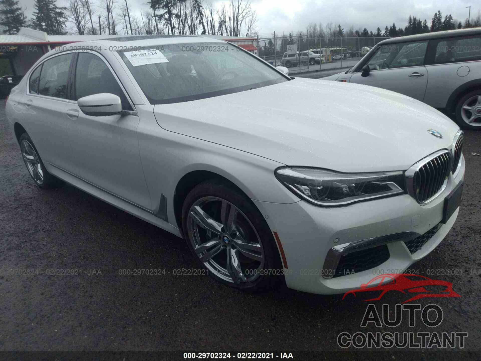 BMW 7 SERIES 2016 - WBA7F2C57GG418702