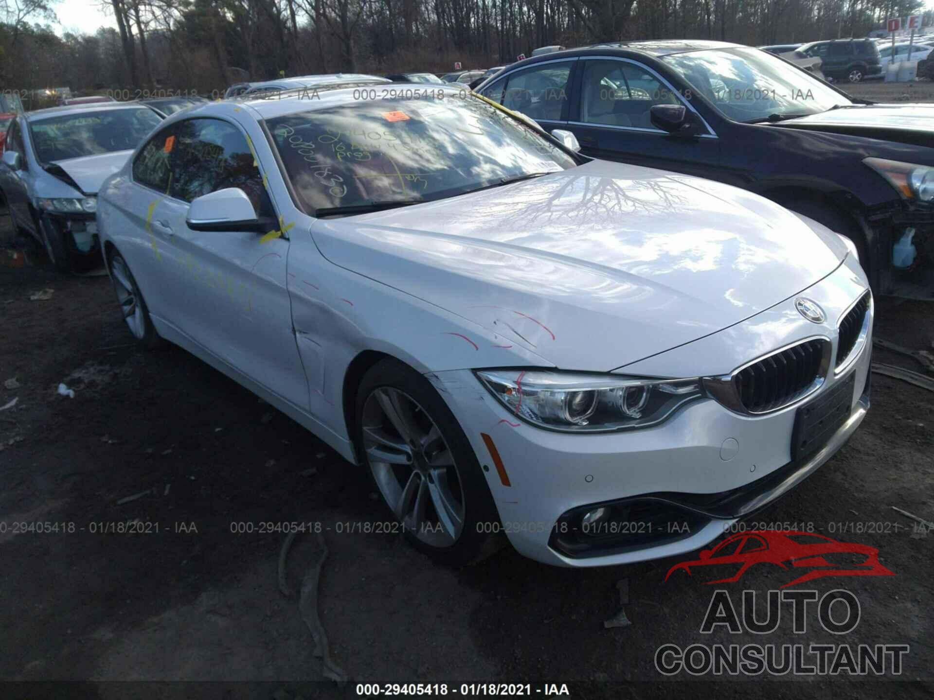 BMW 4 SERIES 2016 - WBA3N7C54GK226956