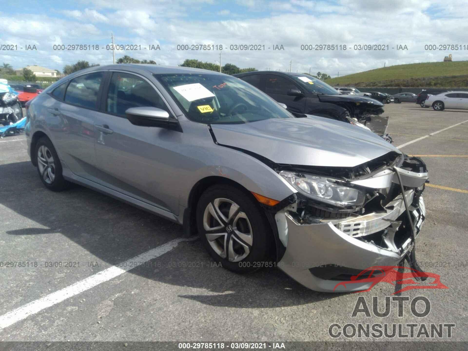 HONDA CIVIC SEDAN 2017 - 19XFC2F58HE019625