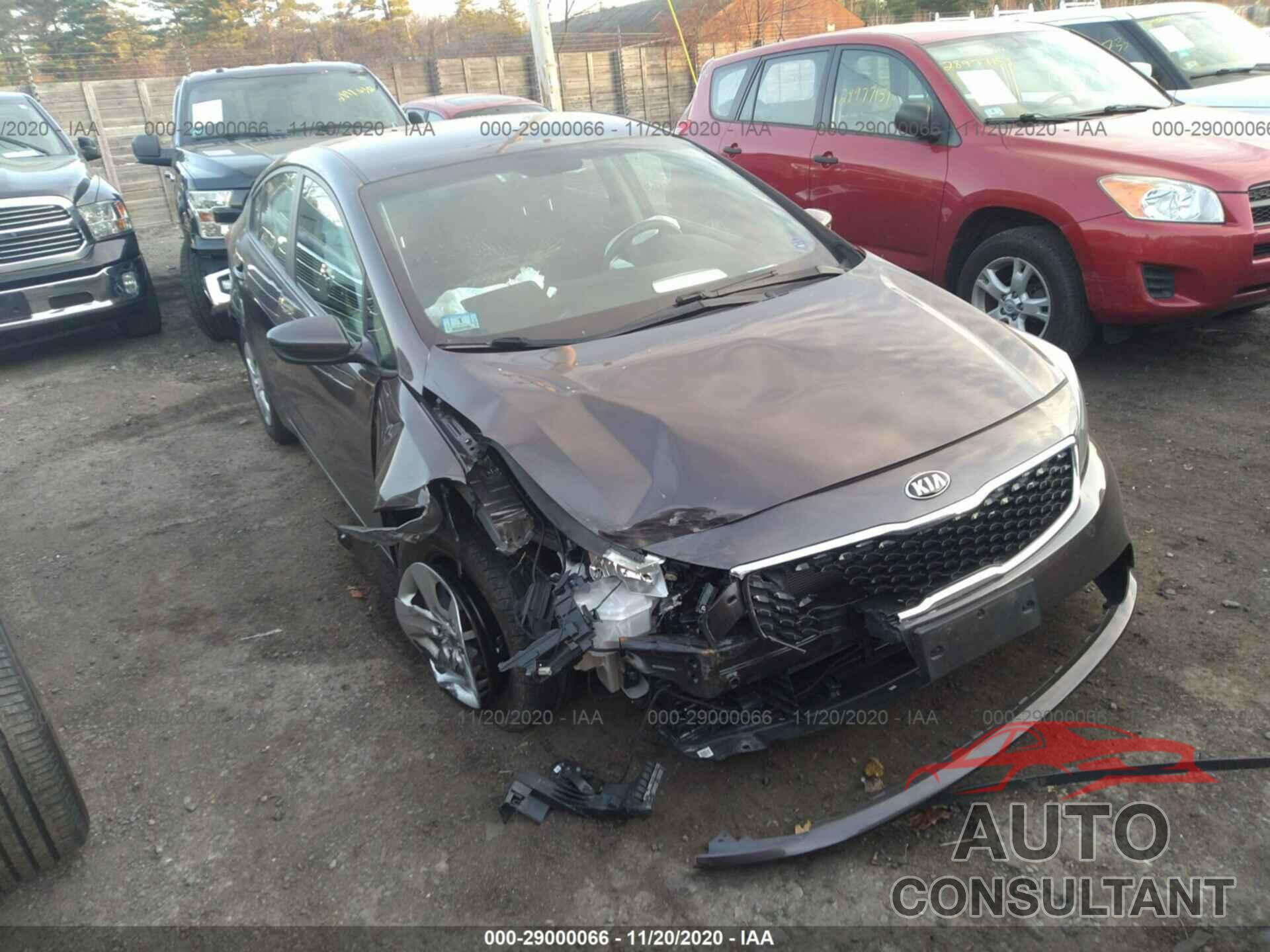 KIA FORTE 2017 - 3KPFK4A73HE014792