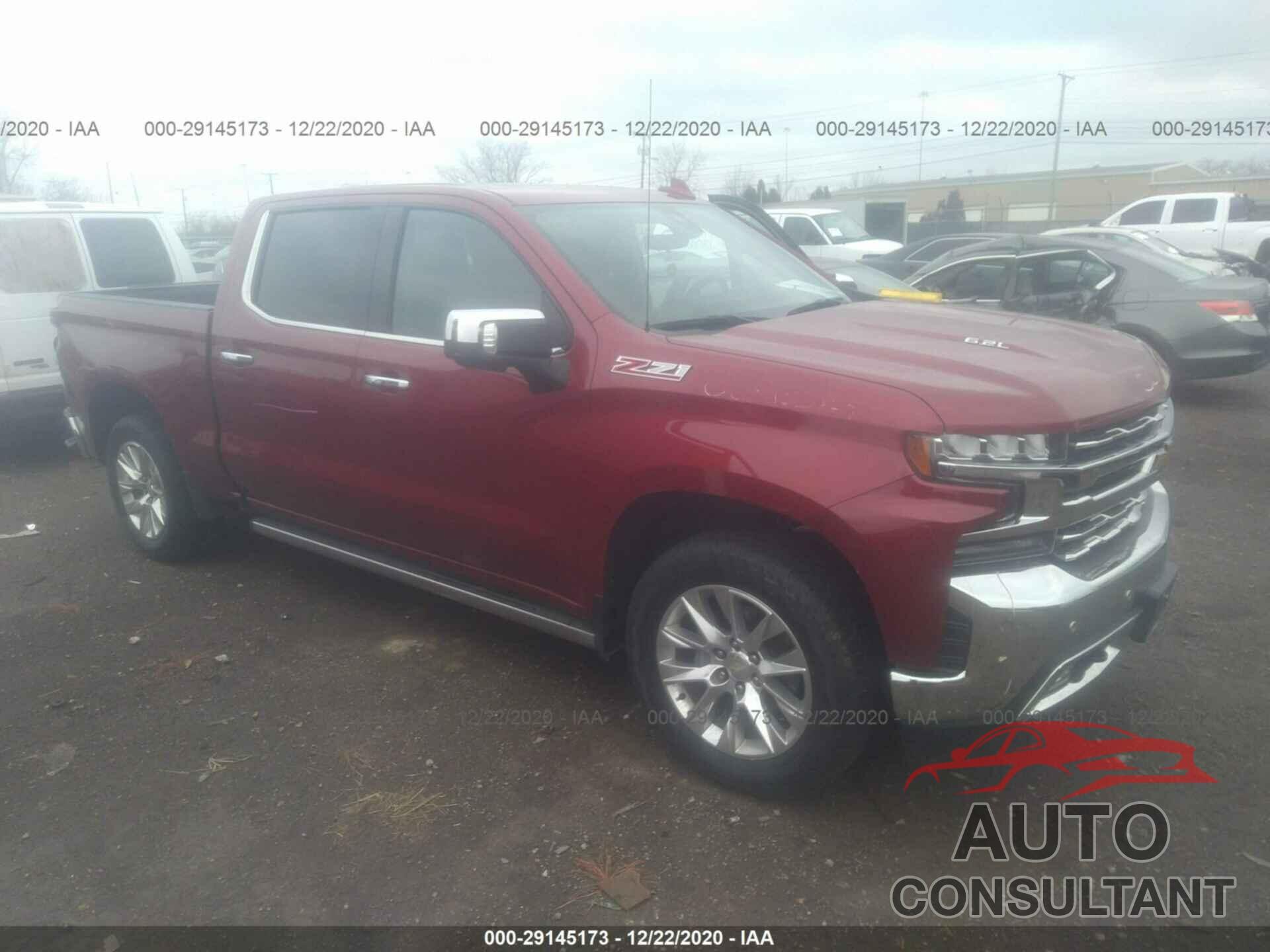 CHEVROLET SILVERADO 1500 2019 - 1GCUYGEL0KZ122331