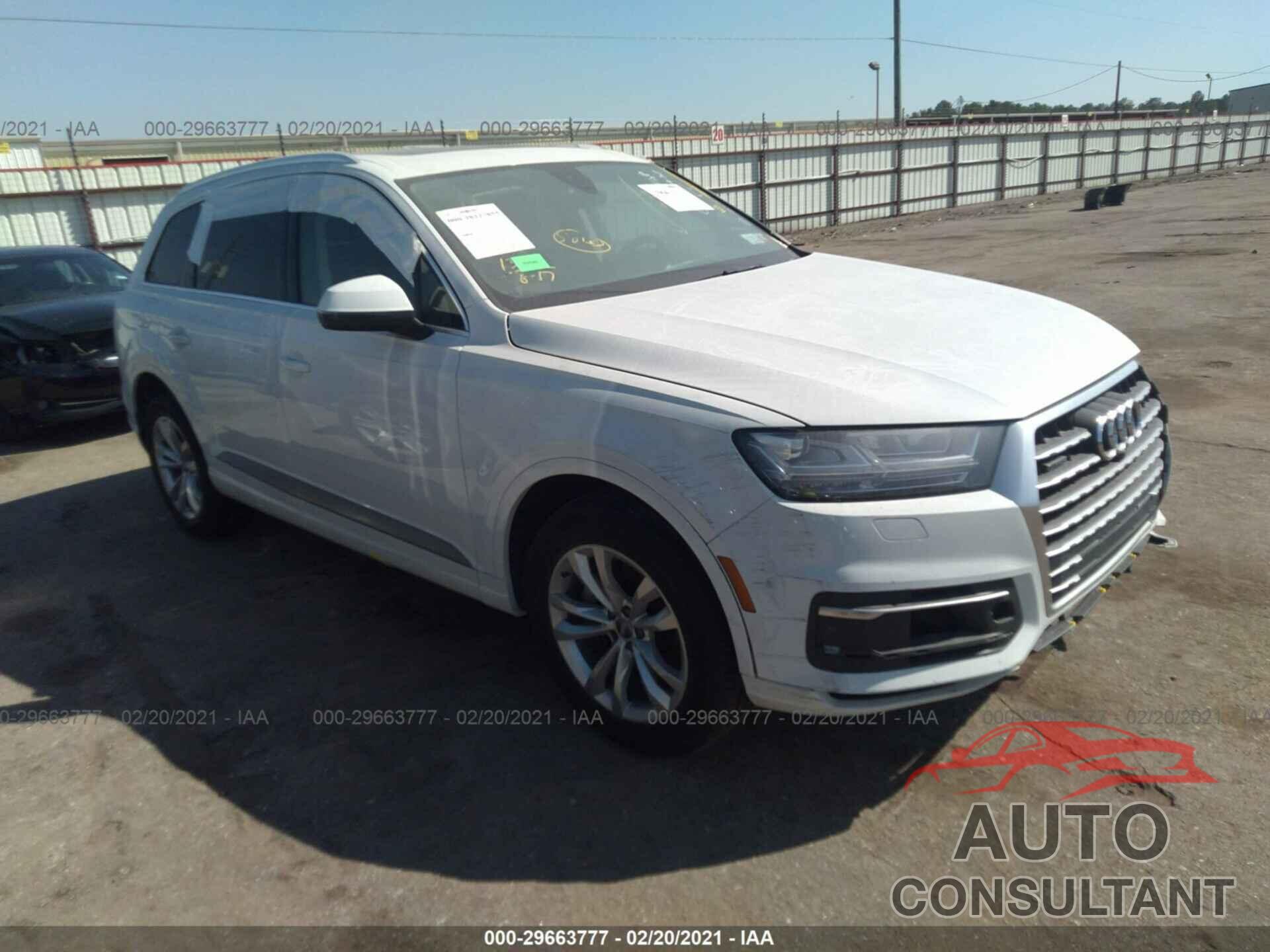 AUDI Q7 2019 - WA1LAAF76KD044966