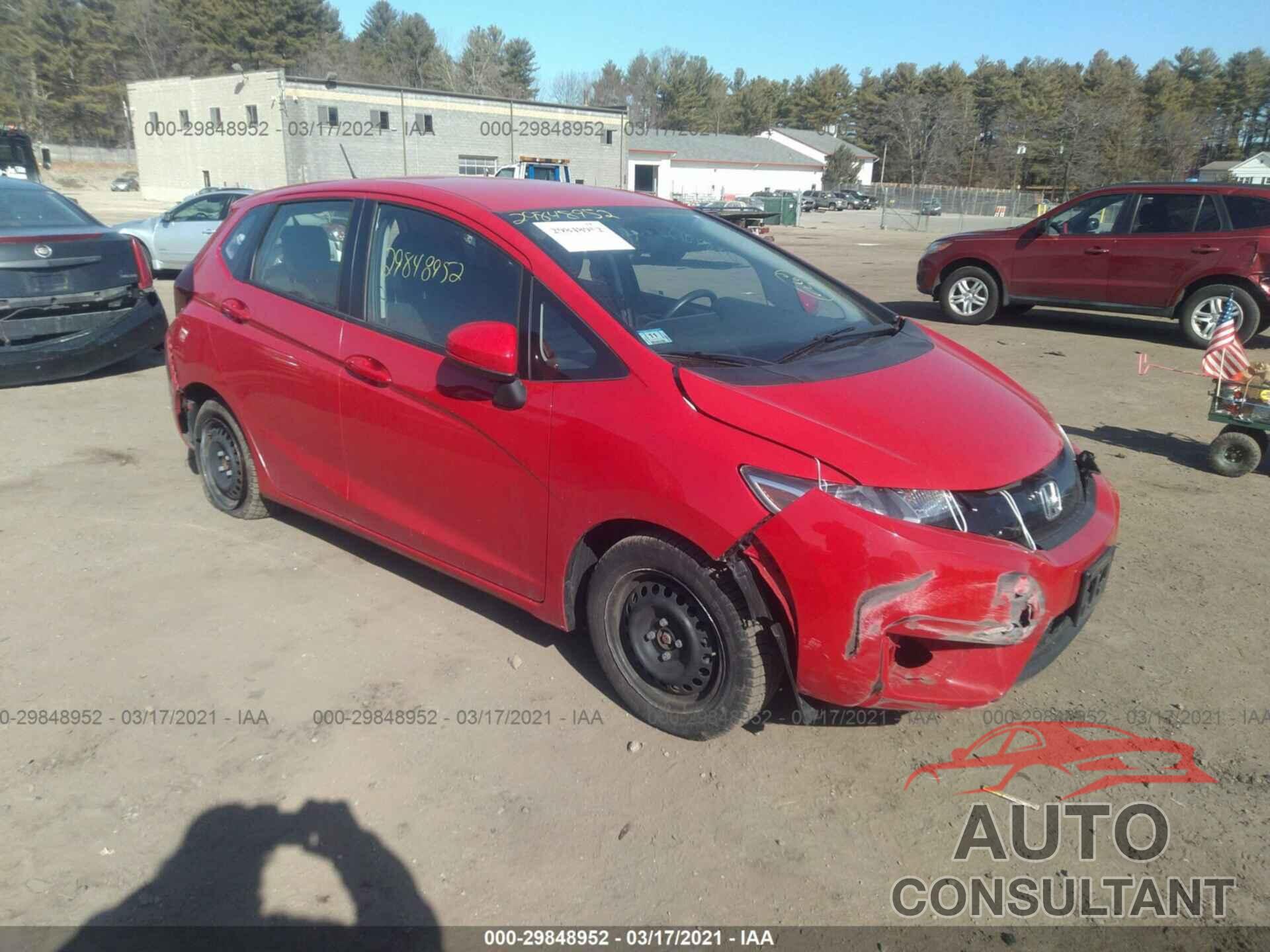 HONDA FIT 2017 - JHMGK5H51HS005535