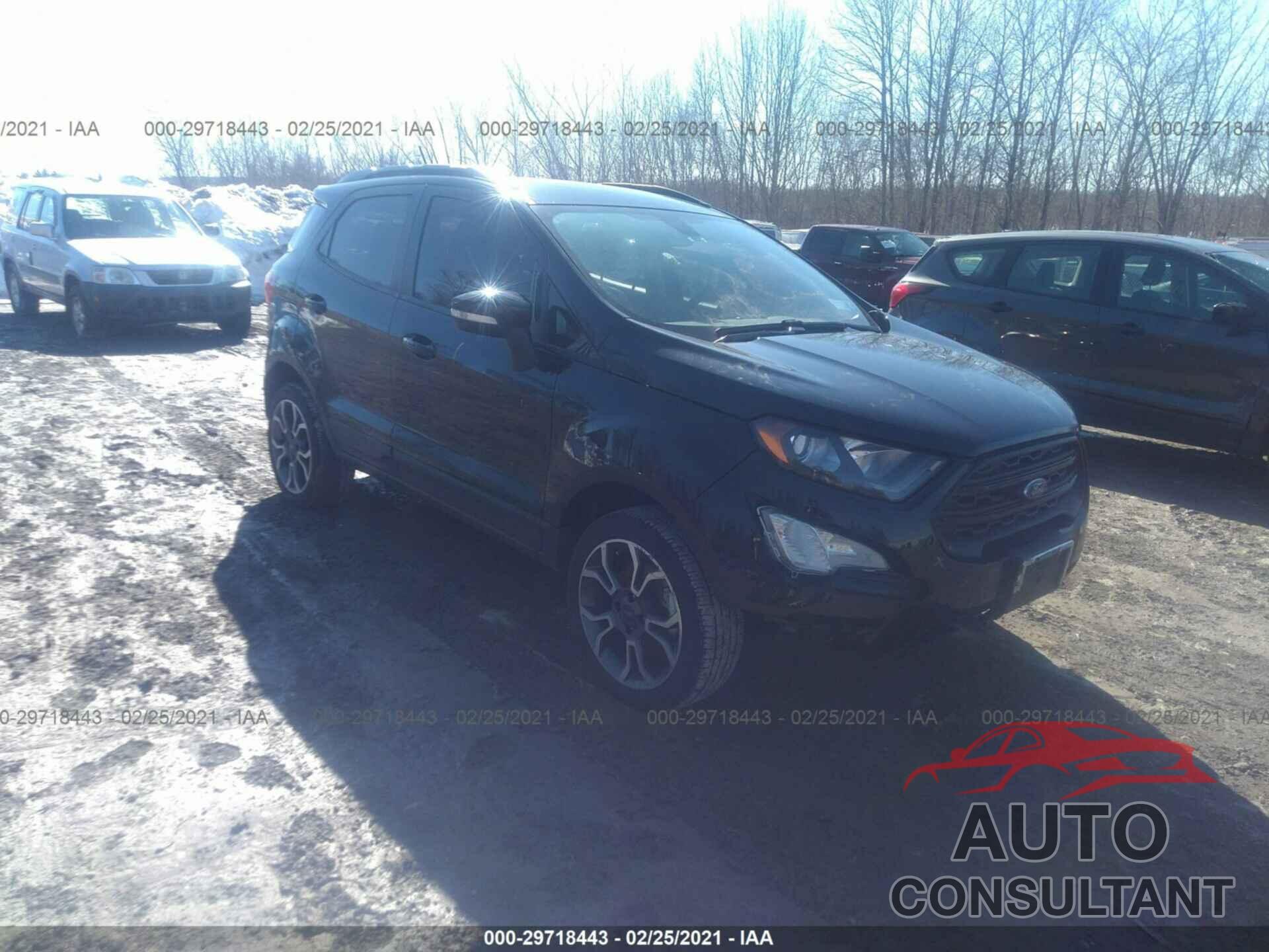 FORD ECOSPORT 2019 - MAJ6S3JL5KC303300