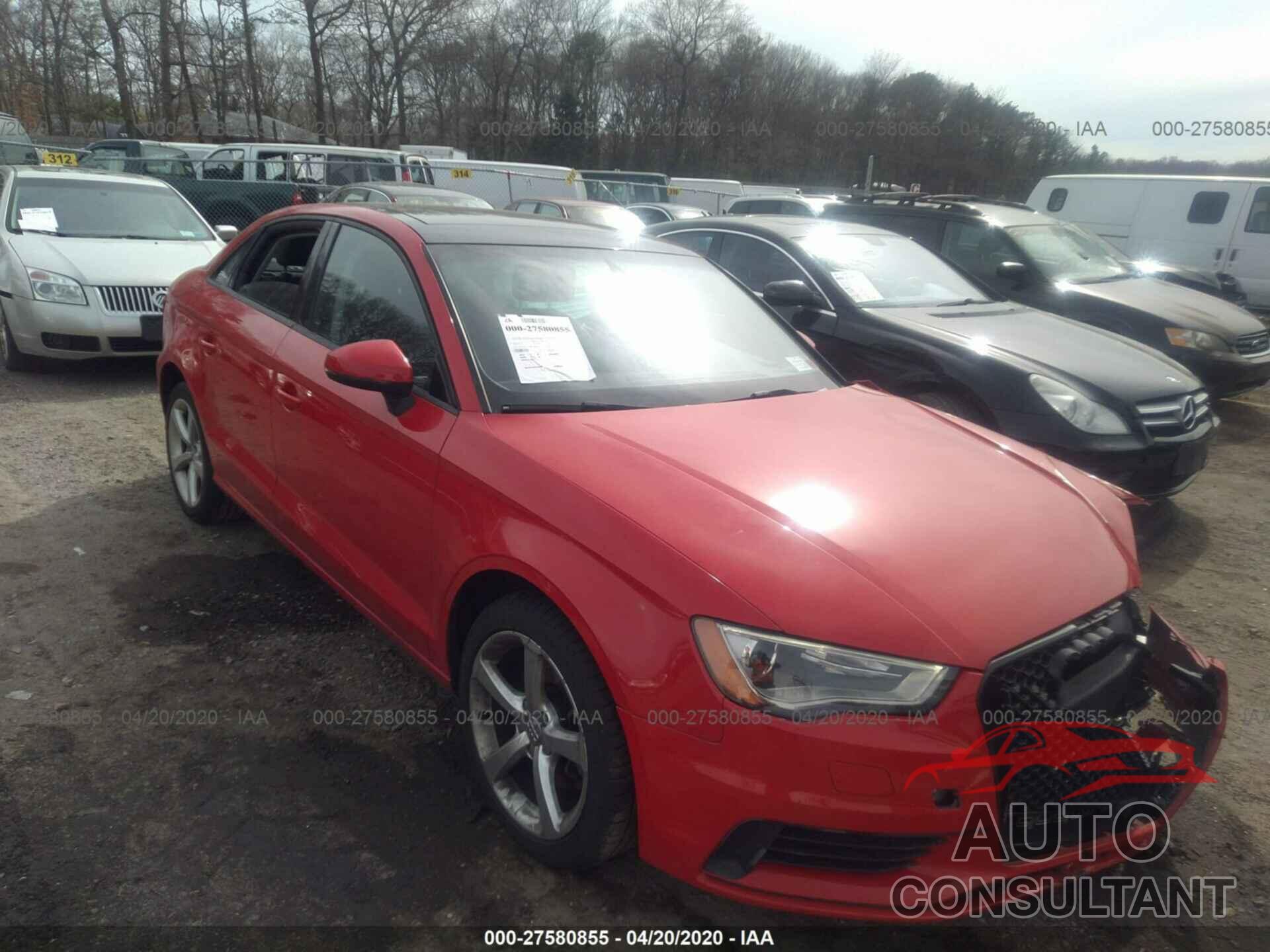 AUDI A3 2015 - WAUBFGFF0F1068956