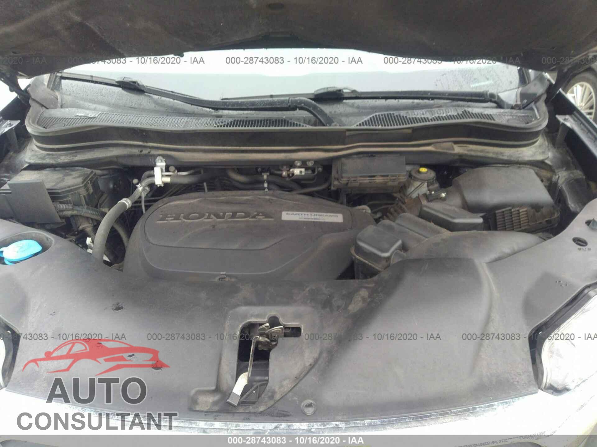HONDA RIDGELINE 2017 - 5FPYK3F71HB036335