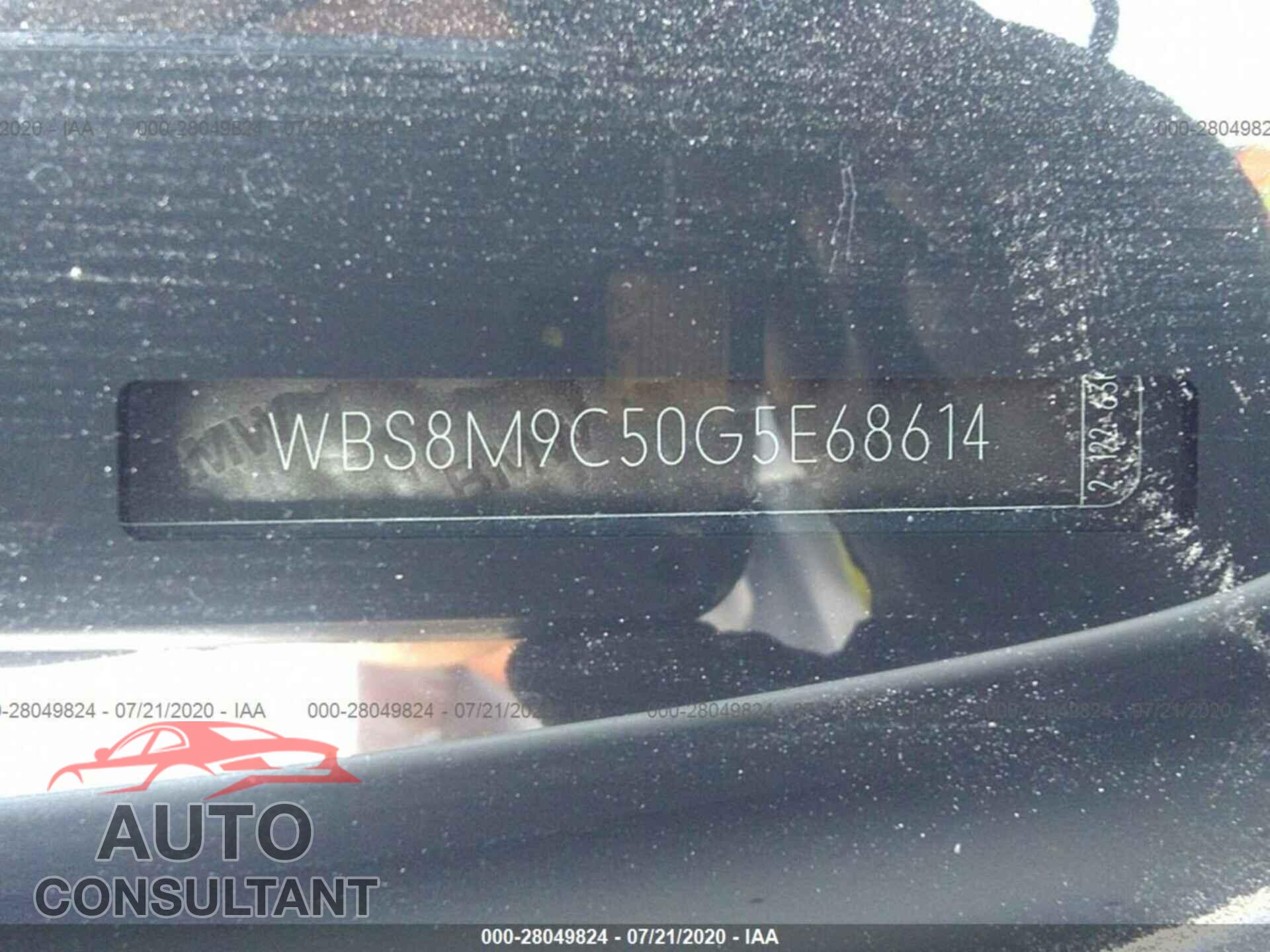 BMW M3 2016 - WBS8M9C50G5E68614