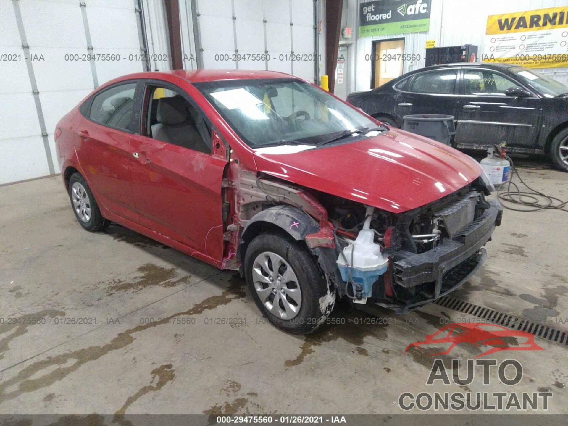 HYUNDAI ACCENT 2017 - KMHCT4AE9HU286937