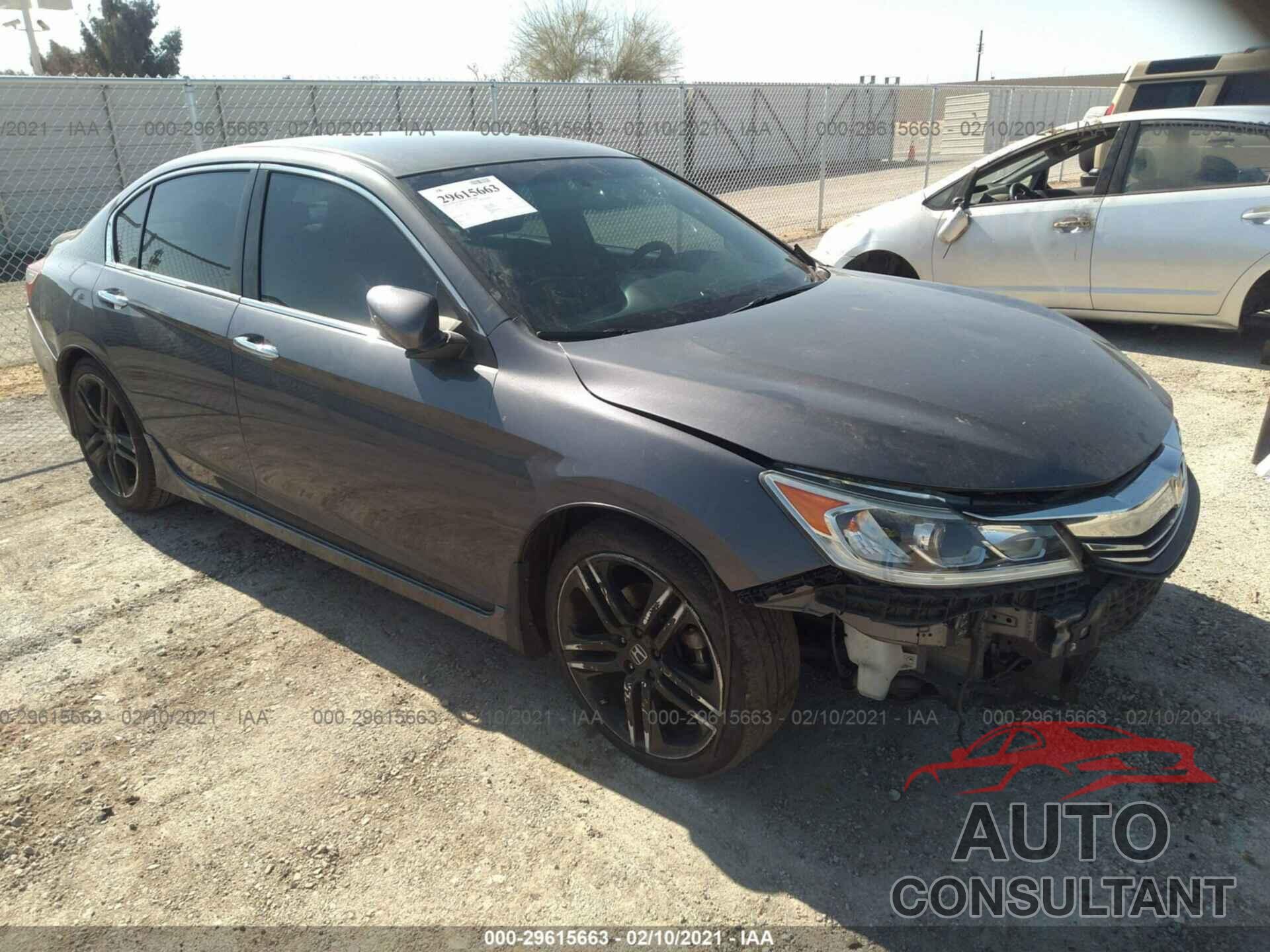 HONDA ACCORD SEDAN 2016 - 1HGCR2F55GA132761