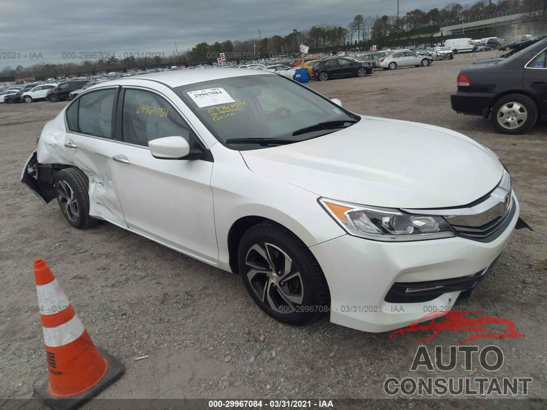 HONDA ACCORD SEDAN 2016 - 1HGCR2F34GA073443