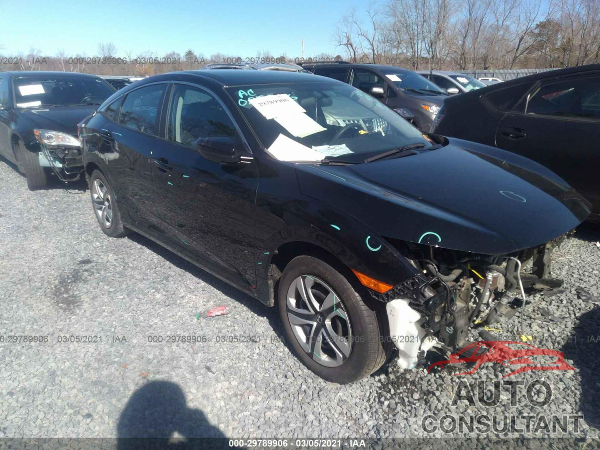 HONDA CIVIC SEDAN 2017 - 2HGFC2F51HH538957