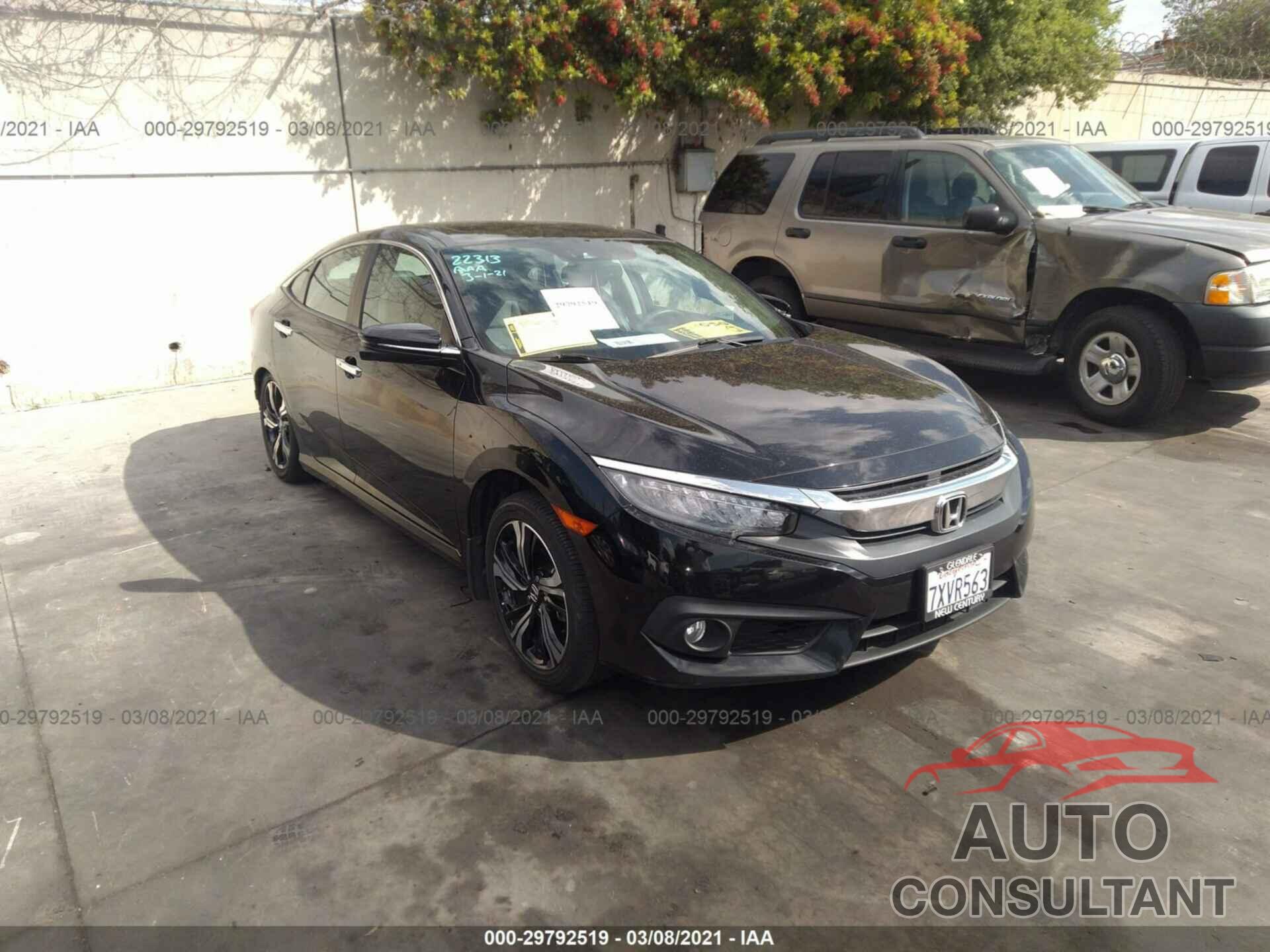 HONDA CIVIC SEDAN 2016 - 2HGFC1F95GH647031