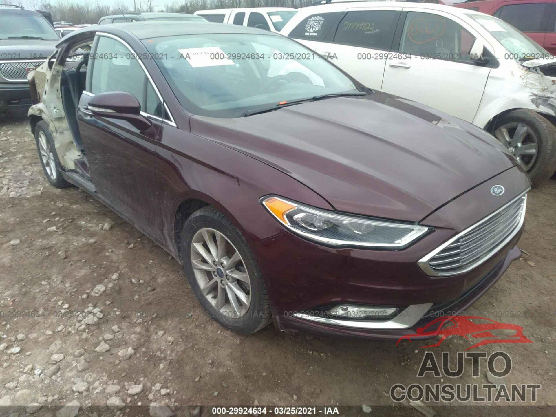FORD FUSION 2017 - 3FA6P0HD3HR119241