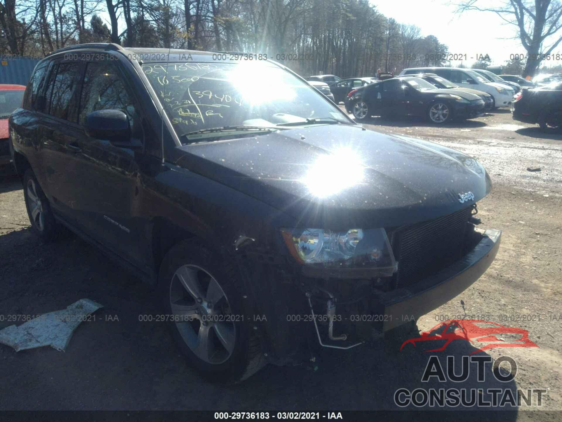 JEEP COMPASS 2016 - 1C4NJDEB9GD795413