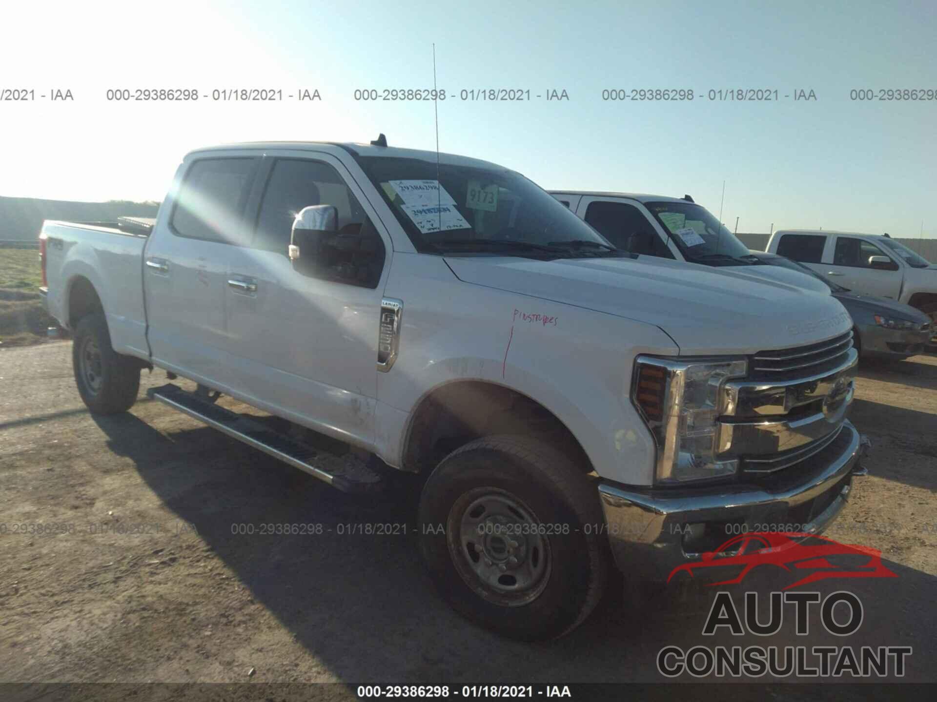 FORD SUPER DUTY F-250 SRW 2019 - 1FT7W2B61KED26048