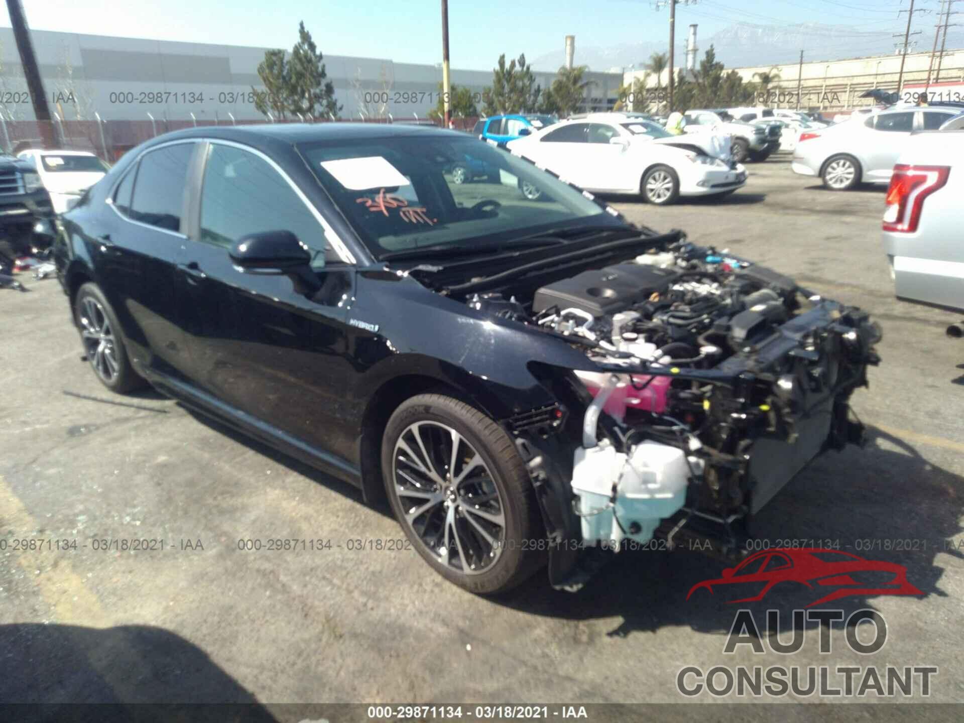 TOYOTA CAMRY 2020 - 4T1J31AK0LU525330