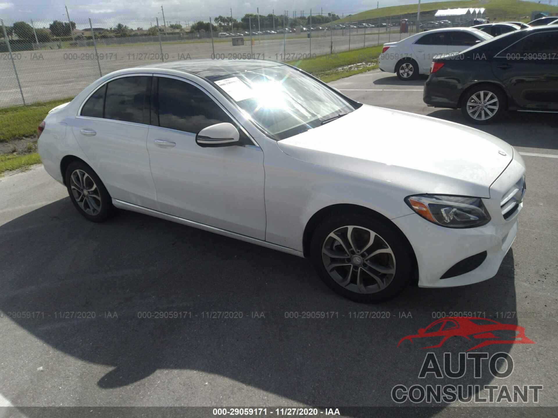 MERCEDES-BENZ C-CLASS 2016 - 55SWF4KBXGU139254
