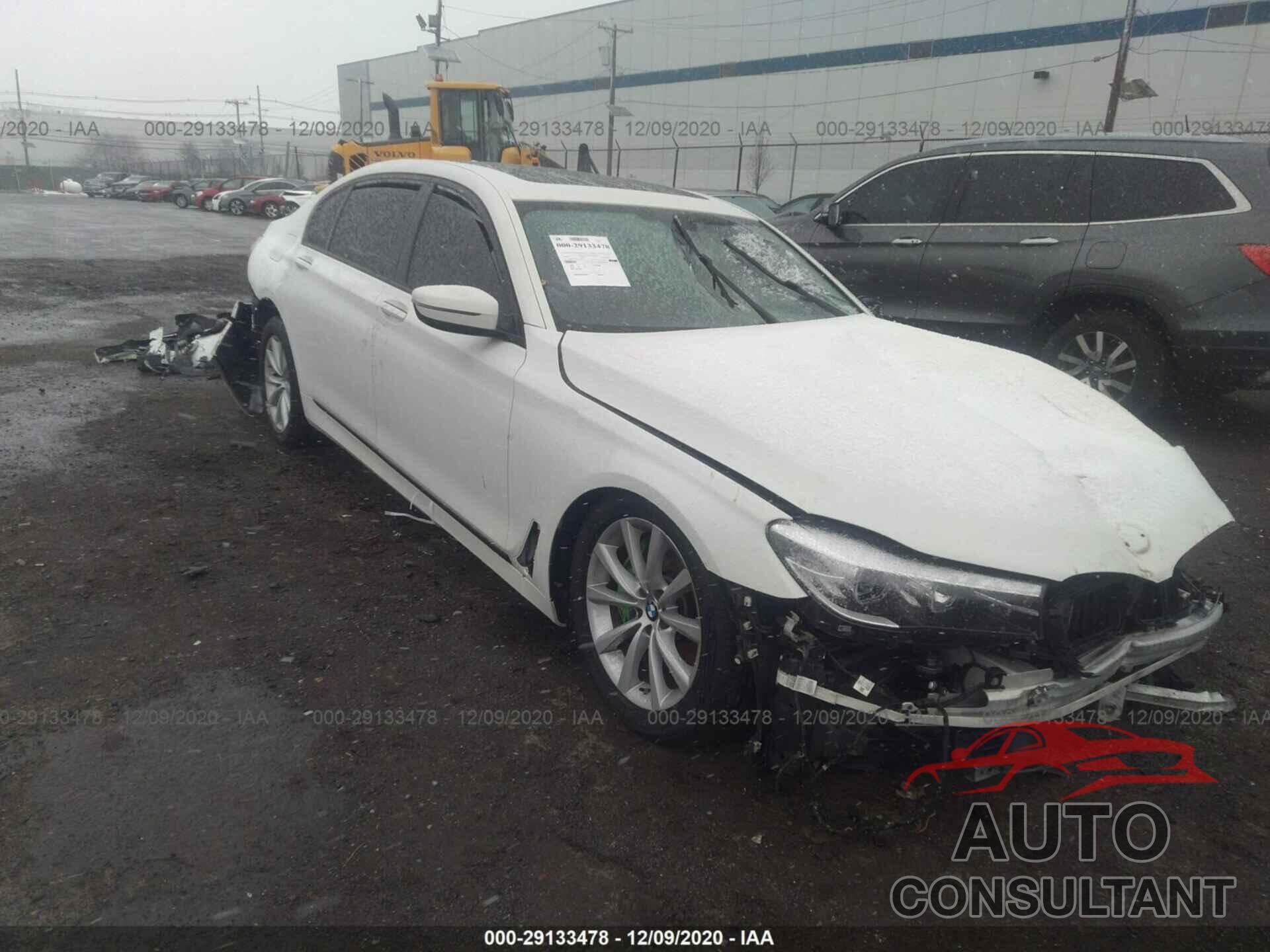 BMW 7 SERIES 2018 - WBA7E4C54JGV28144