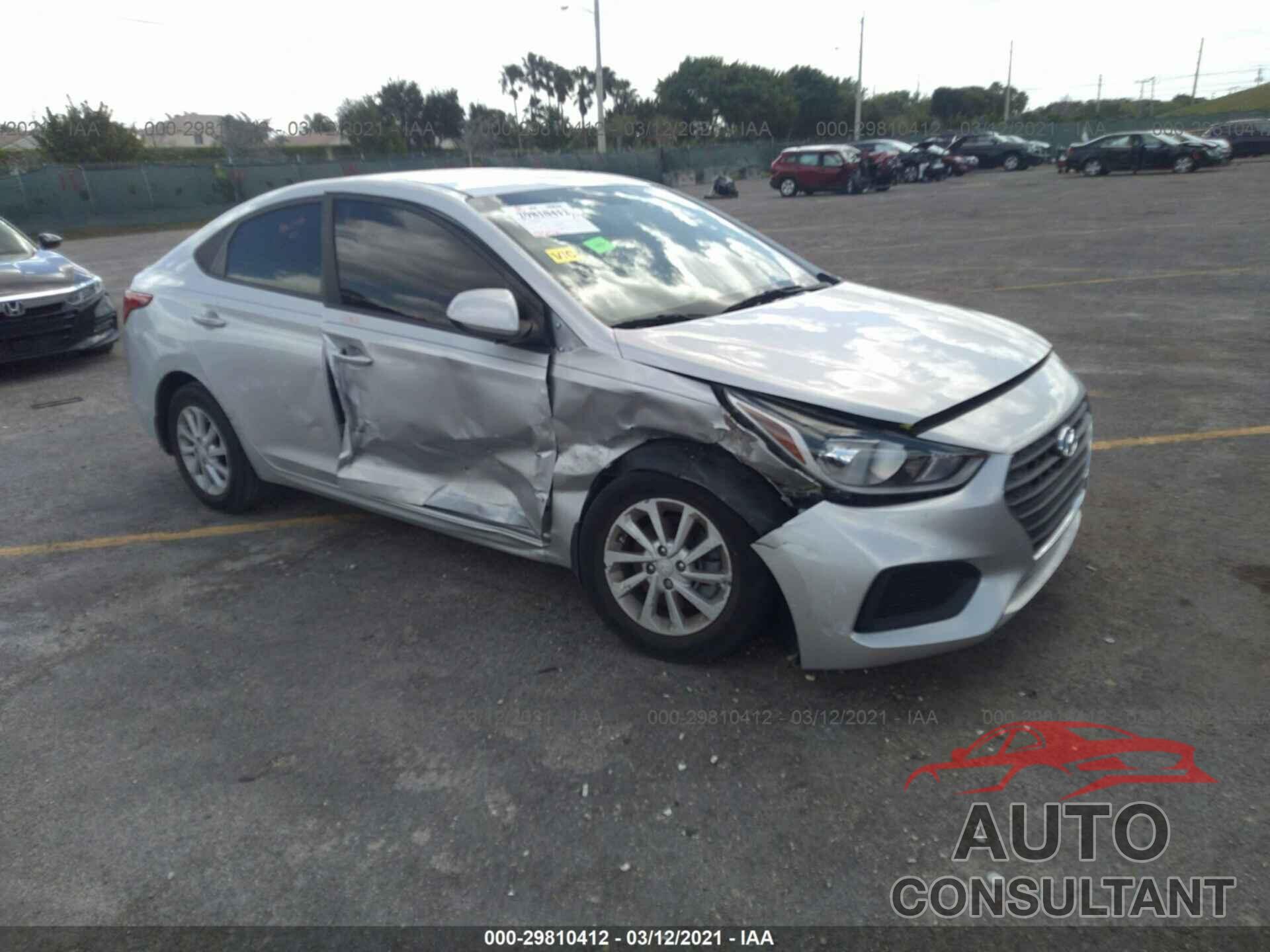 HYUNDAI ACCENT 2018 - 3KPC24A37JE026692