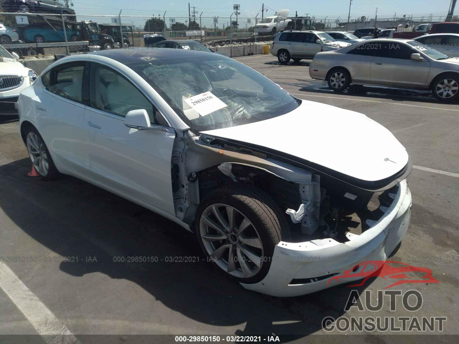 TESLA MODEL 3 2019 - 5YJ3E1EA2KF302612