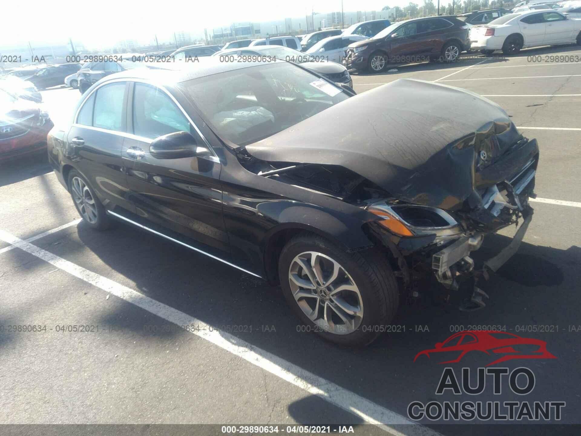MERCEDES-BENZ C-CLASS 2018 - 55SWF4JB0JU265342