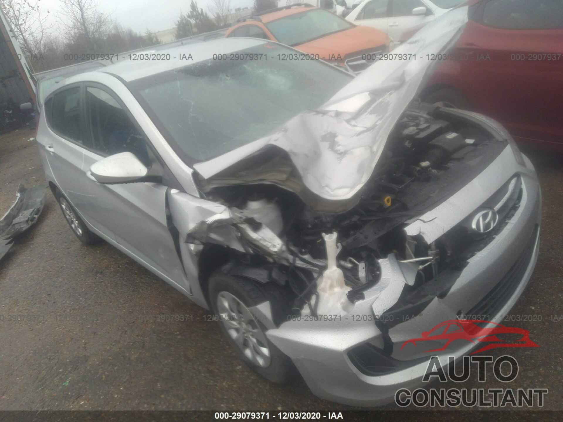 HYUNDAI ACCENT 2016 - KMHCT5AE0GU268332