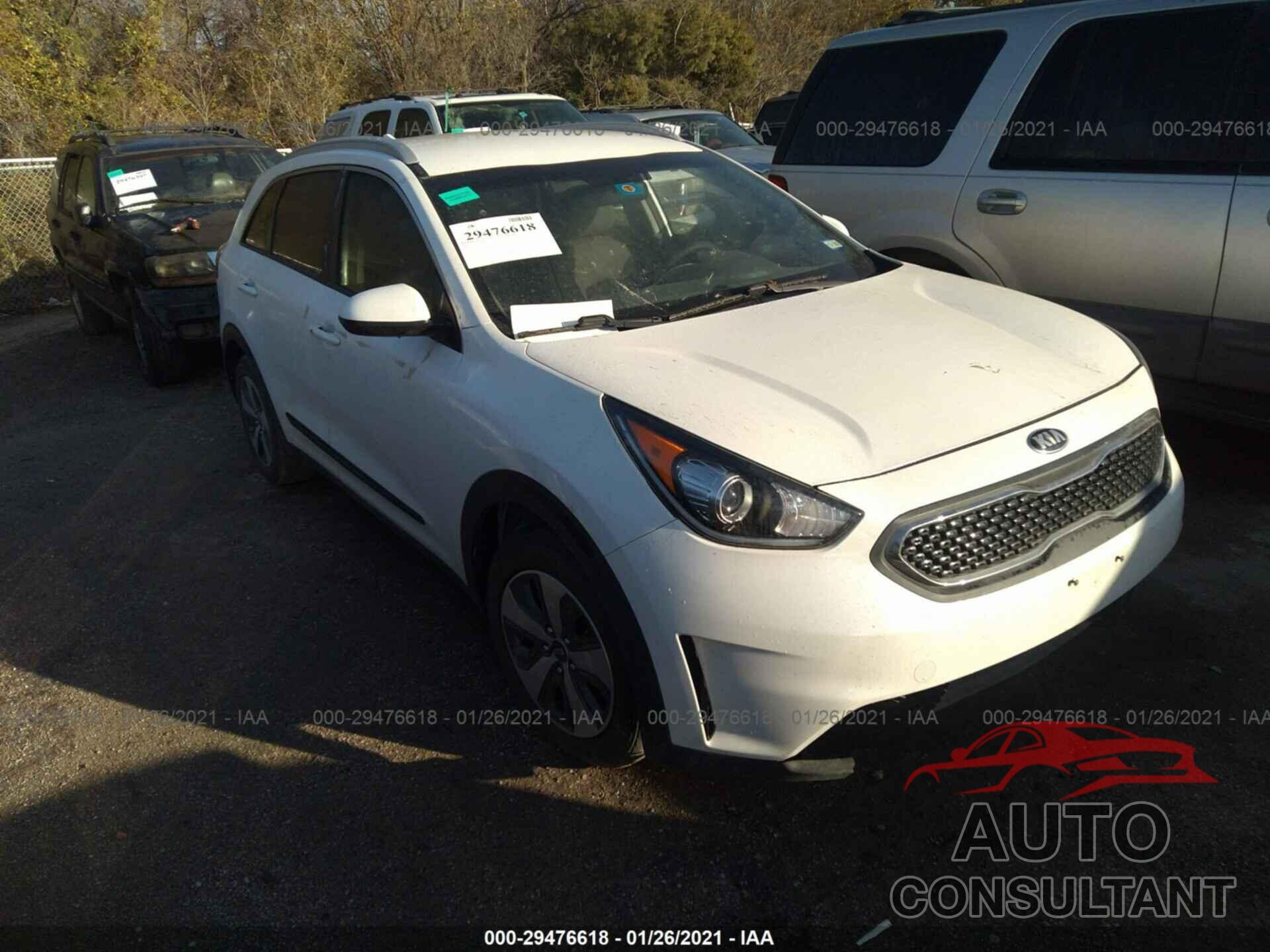 KIA NIRO 2018 - KNDCB3LC9J5127137